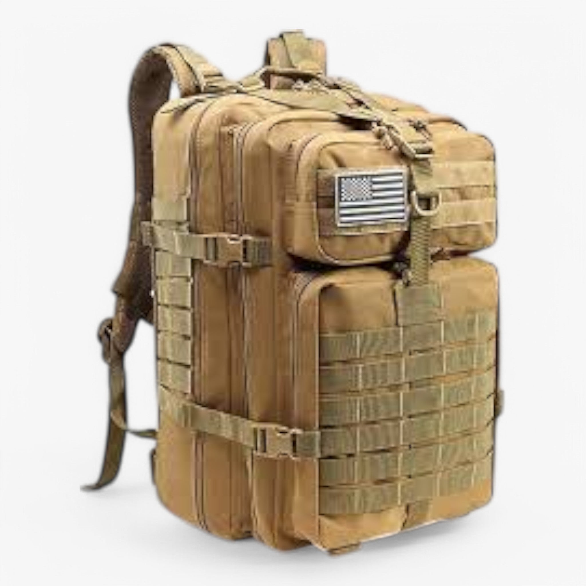 Zaino tattico – Impermeabile e comodo - Khaki - Backpacks hiking backpacks travel backpacks - Concept Palermo