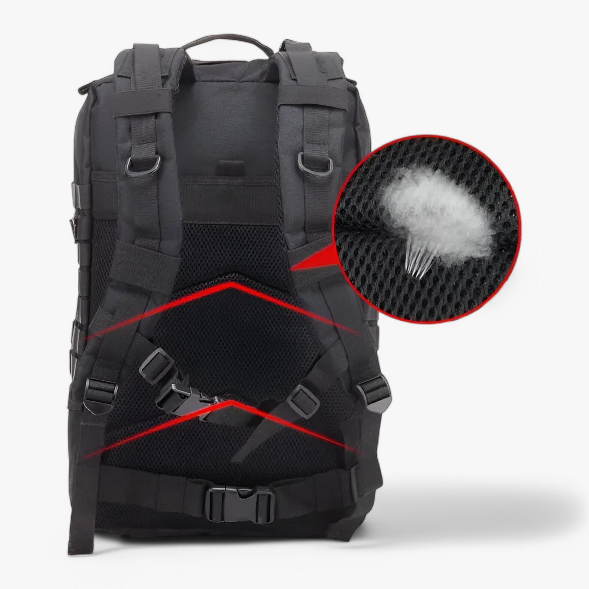 Zaino tattico – Impermeabile e comodo - - Backpacks hiking backpacks travel backpacks - Concept Palermo