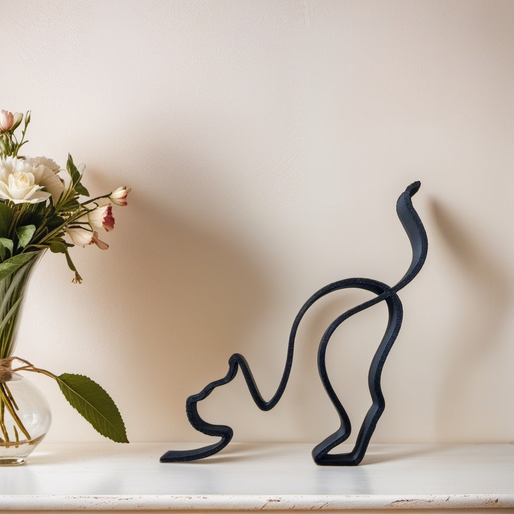 Samisa - Sculture astratte di cani - Gatto - showvariant - Concept Palermo