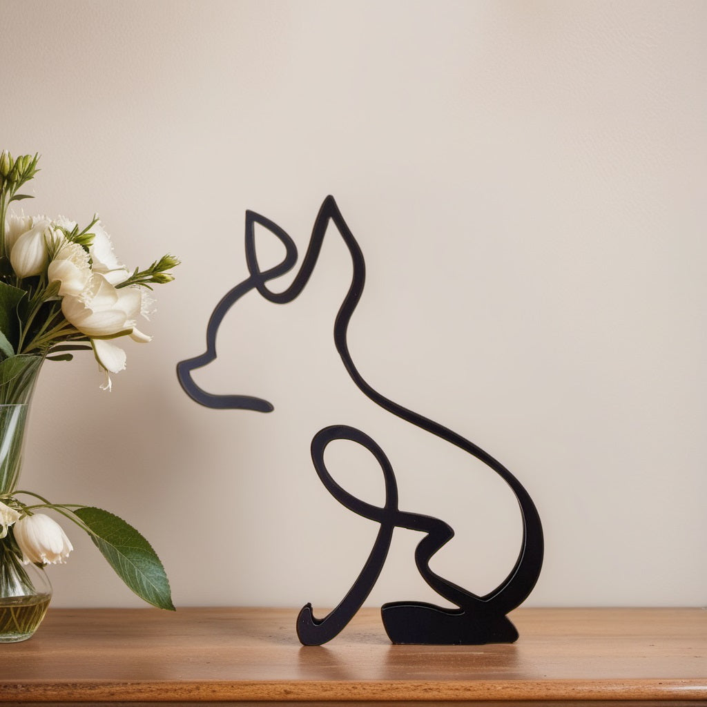 Samisa - Sculture astratte di cani - - showvariant - Concept Palermo