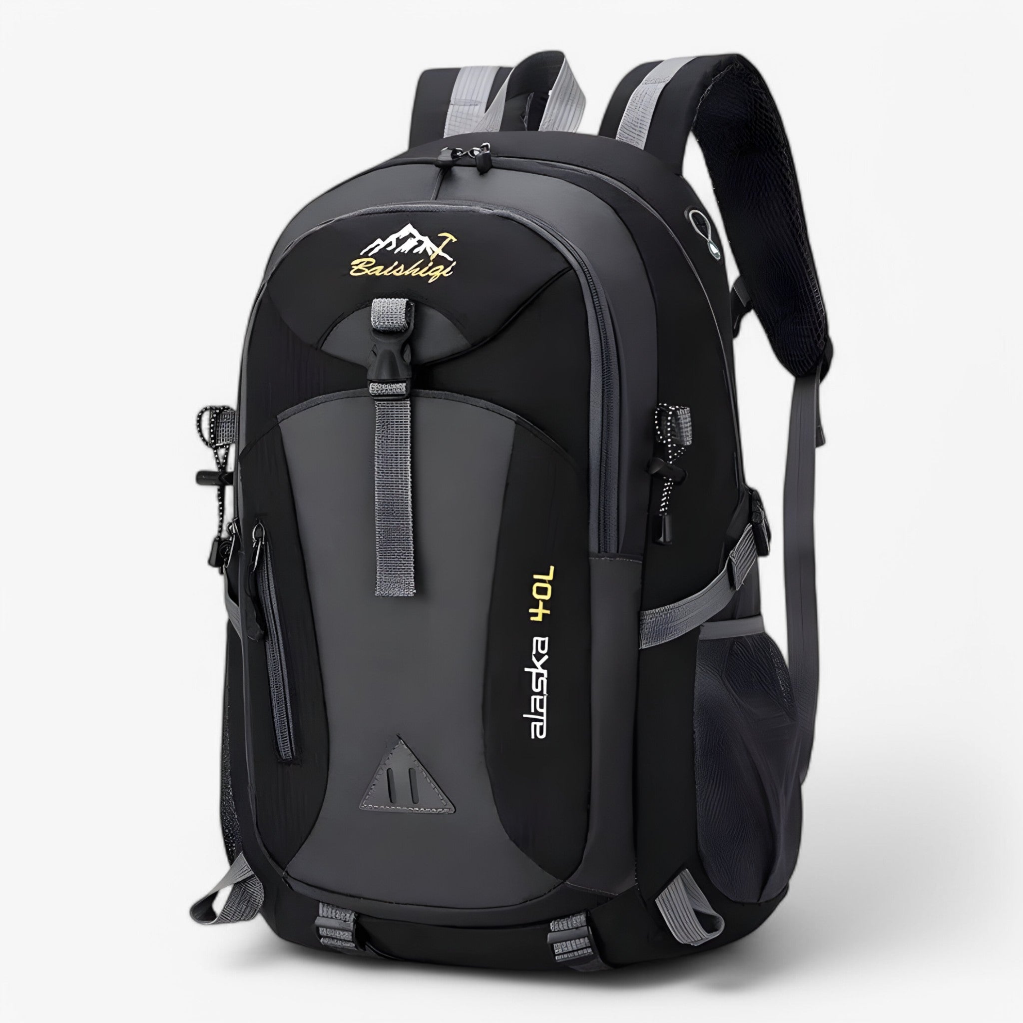 Zaino da esterno impermeabile con capacità ampia - 30L - Nero - Backpacks travel backpacks - Concept Palermo