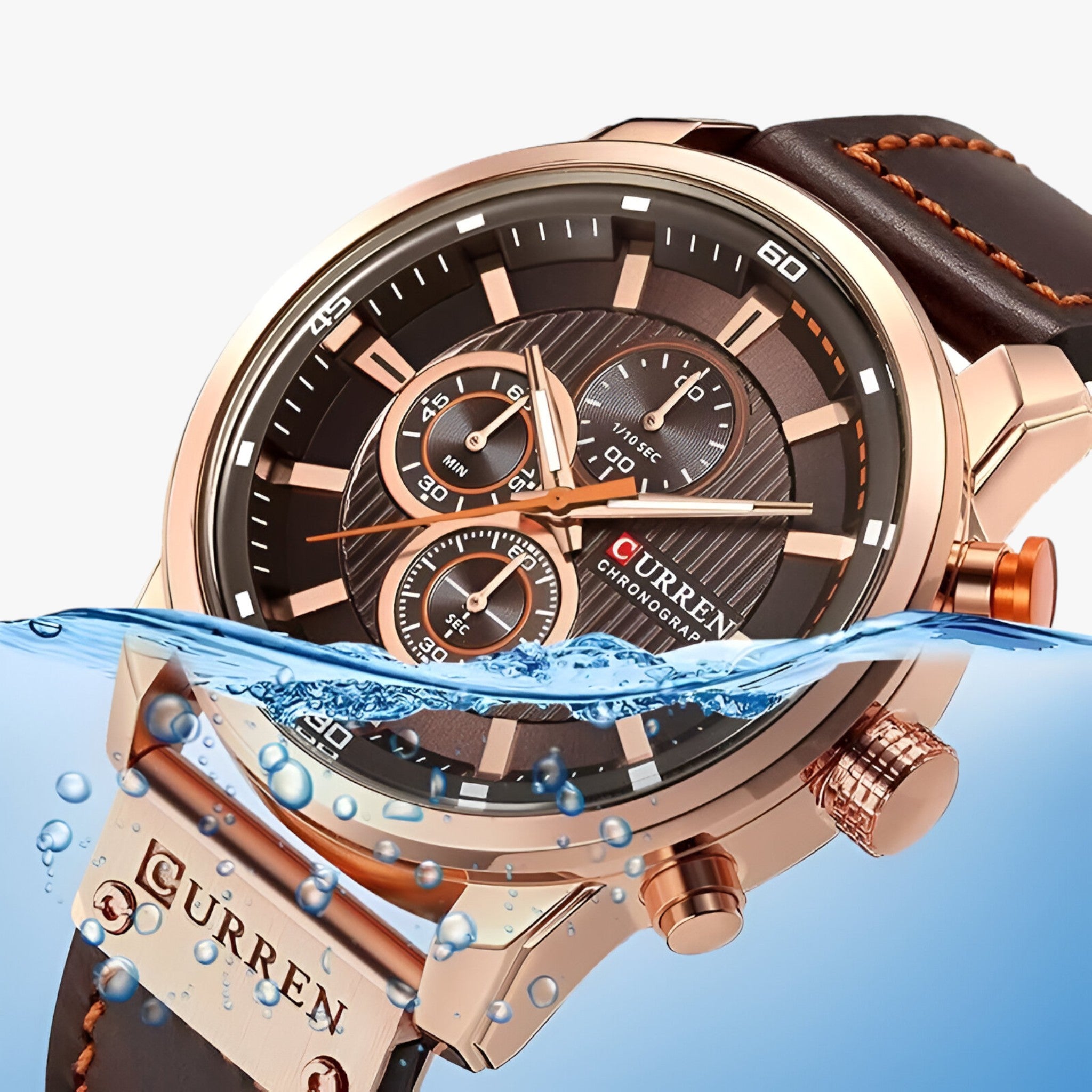 Orologio cronografo da polso CURREN per uomo - - watch WATCHES FOR MEN wistwatches - Concept Palermo
