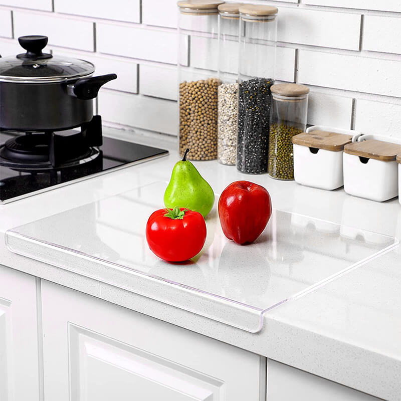 CrystalCut | Migliore visibilità, antiscivolo per tagliare in sicurezza - - Anti-Slip Cutting Board Clear Cutting Board for Kitchen Cutting Board Cutting Boards Durable Kitchen Tool Family-Friendly Kitchen Tool home Kitchen Essentials Meal Preparation Essentials sale Transparent Cutting Board Versatile Cutting Board - Concept Palermo