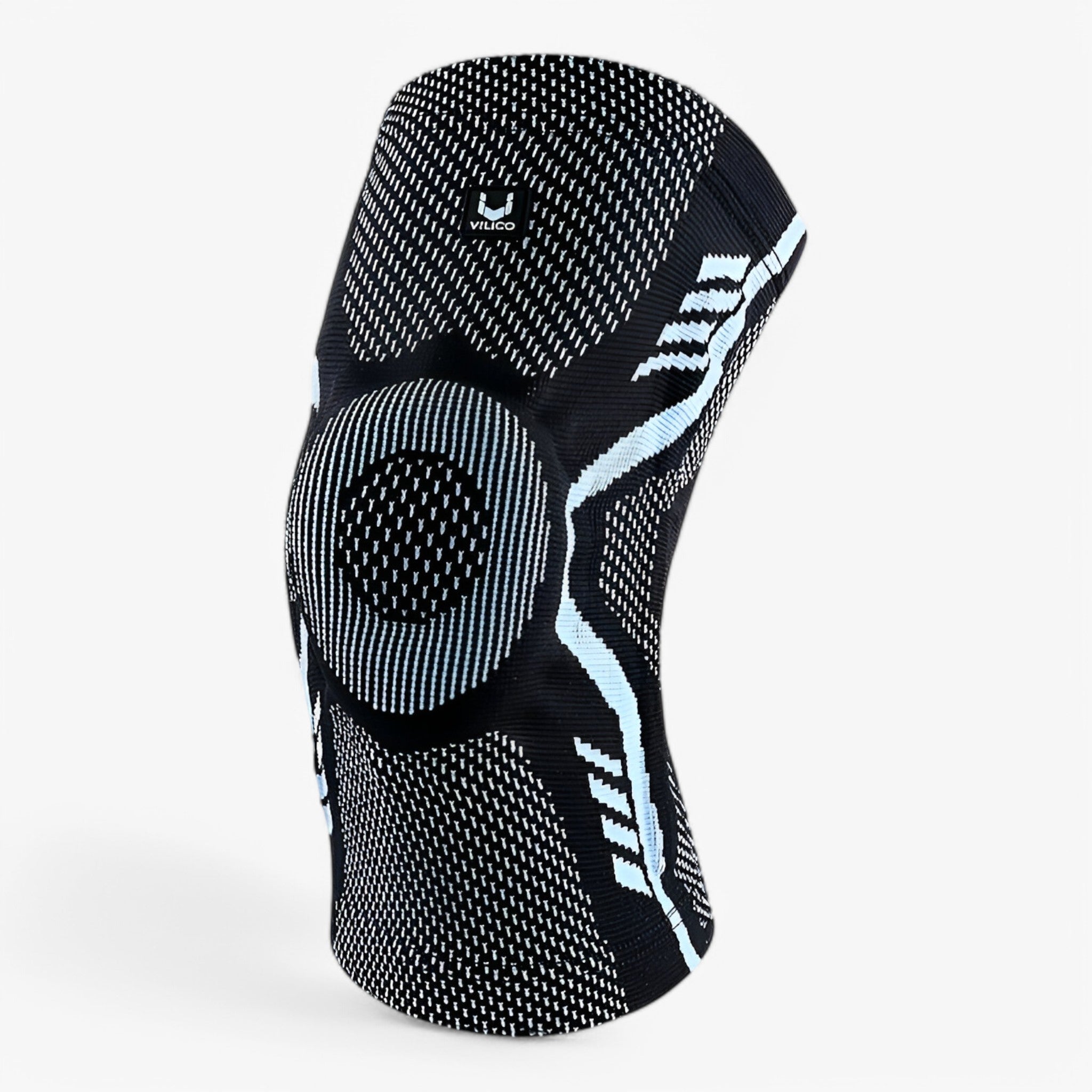 ginocchiera sportiva con patella, design traspirante e a compressione - Blu - knee pads - Concept Palermo
