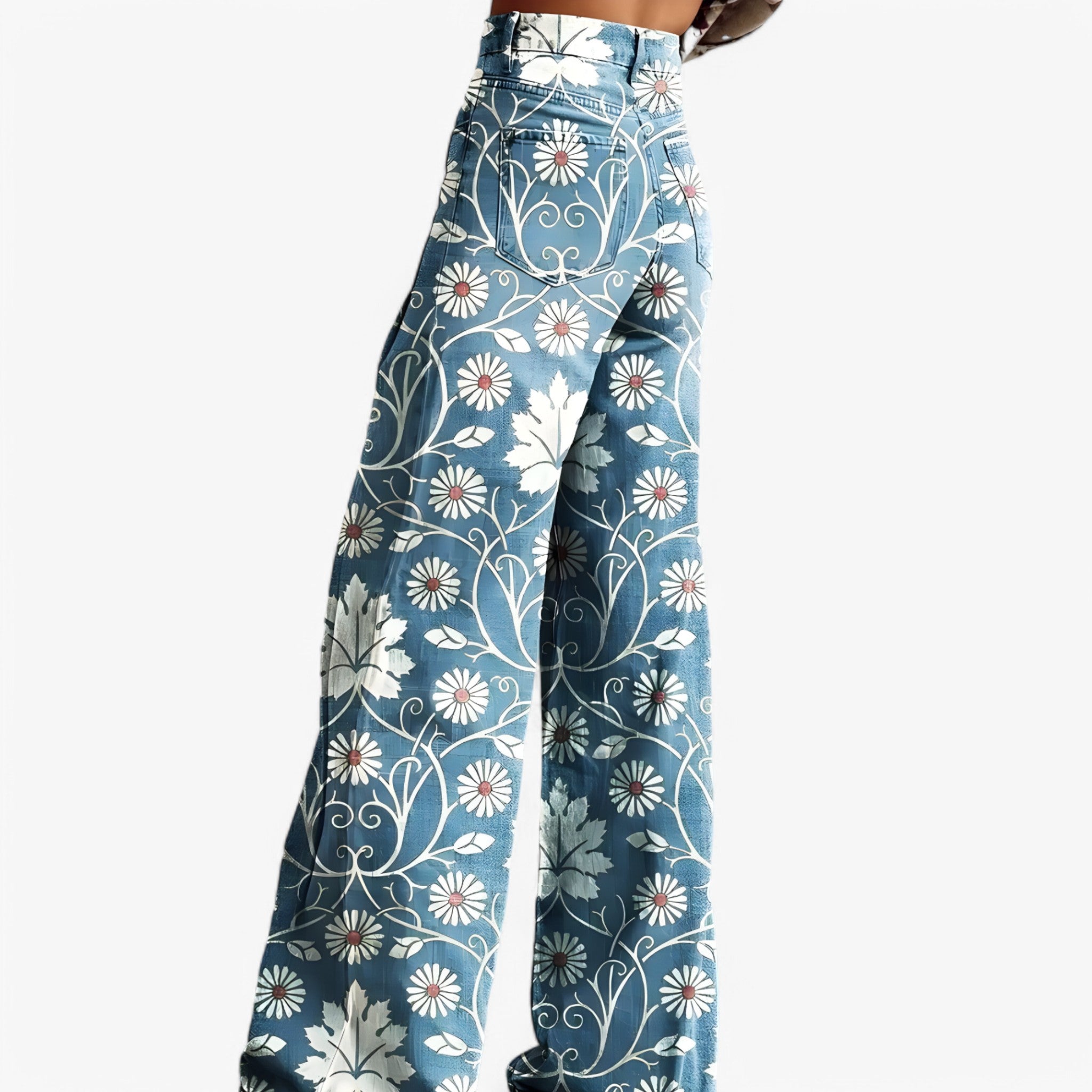 Clare | Pantaloni a gamba larga - Casual e alla moda - - - Concept Palermo