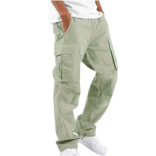 Pantaloni cargo Daan - Verde chiaro - cargo pants - Concept Palermo