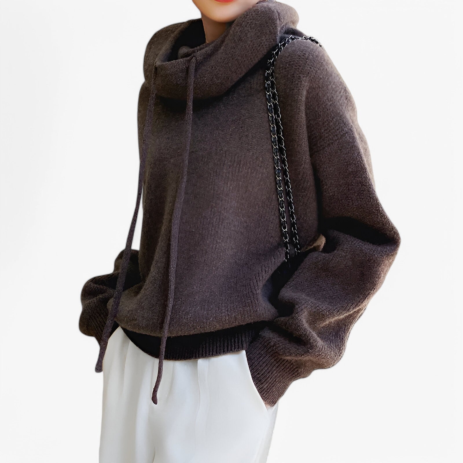 Irene | Maglione a collo alto - Elegante e accogliente - - Bestverkocht Dames Sale Tops - Concept Palermo