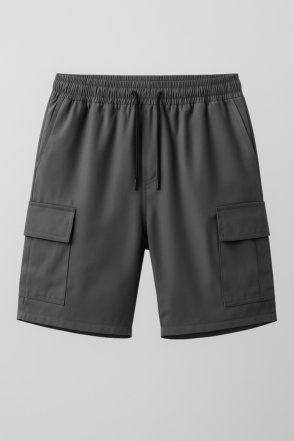 Lars | Pantaloncini cargo da uomo con tasca laterale - Dunkelgrau - komfortable Shorts short shorts for men - Concept Palermo