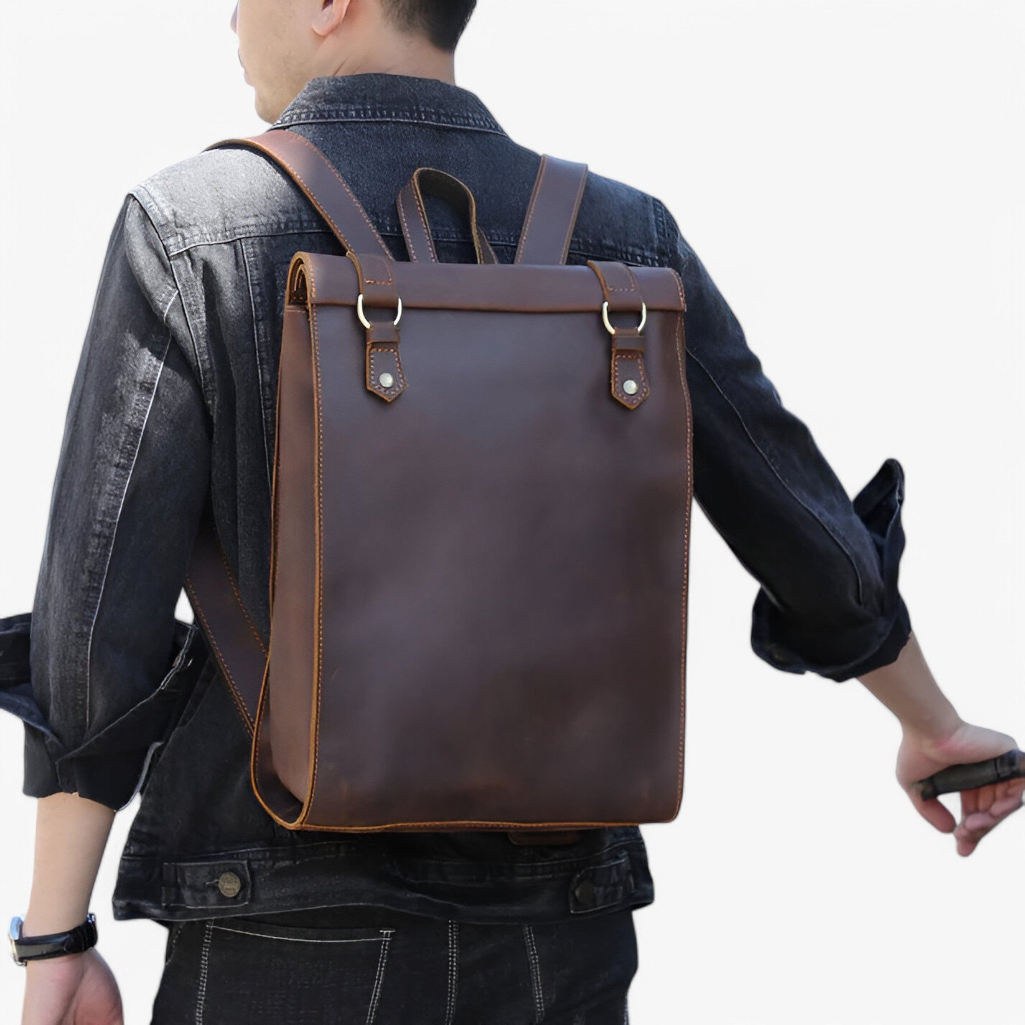 Hugo | Zaino di Lusso in Pelle - - - Concept Palermo