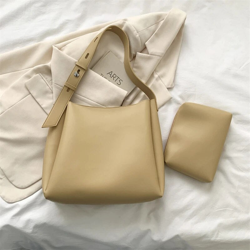 Arabela - Borsa in pelle - Cachi - bags Shoulder bags - Concept Palermo