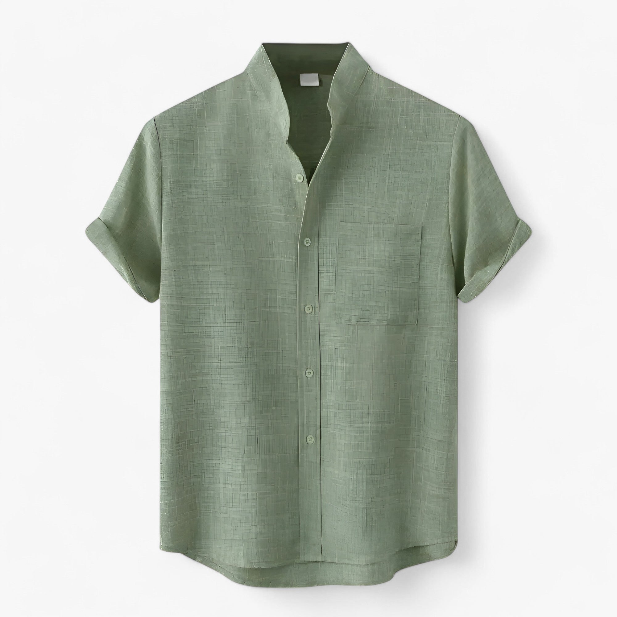 Leandro | Camicia Elegante per Uomo - Verde - D046 - Concept Palermo