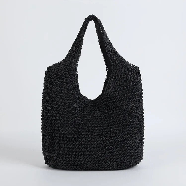 Veala | Borsa in legno naturale Splendour per donna - Nero - Handbags Women - Concept Palermo