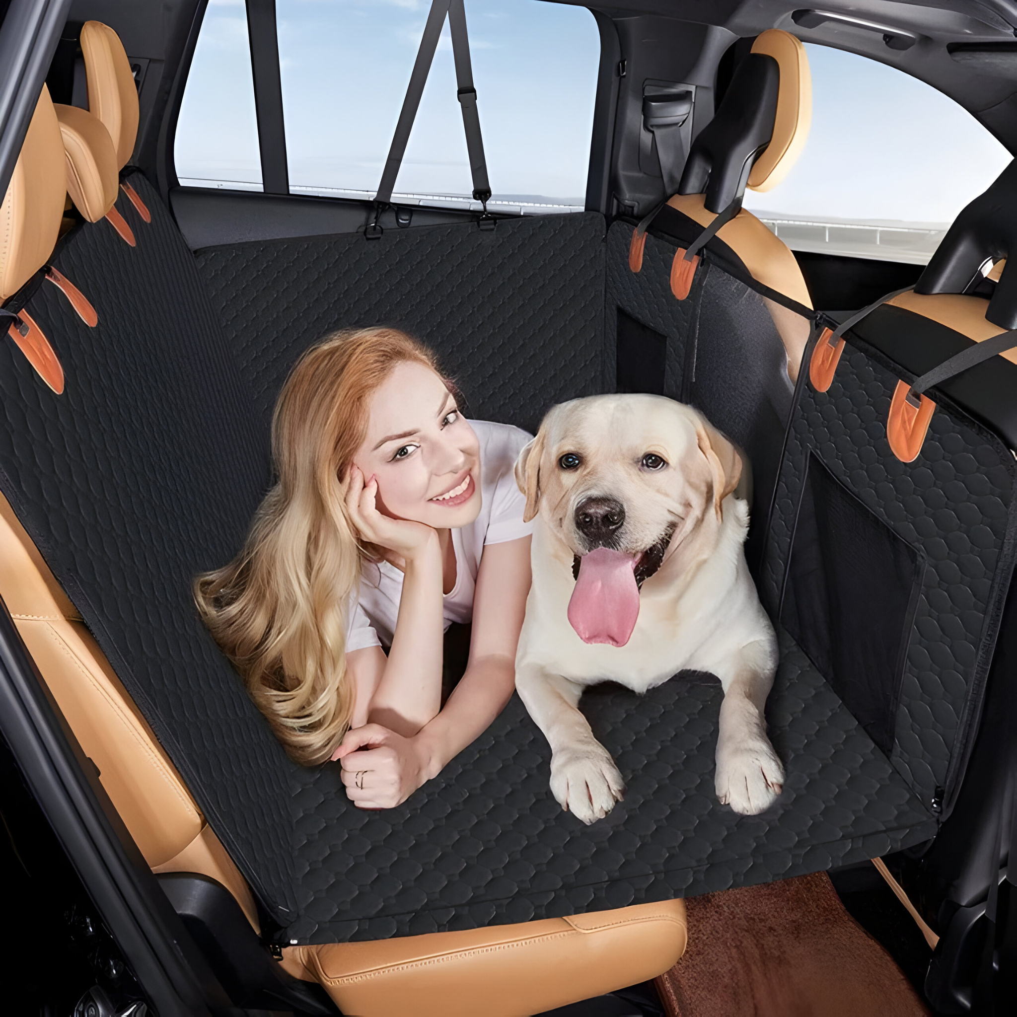 Hartboden | Sedile auto estensibile per cani - Comodo e sicuro per il tuo cane quando viaggi - - dogs - Concept Palermo