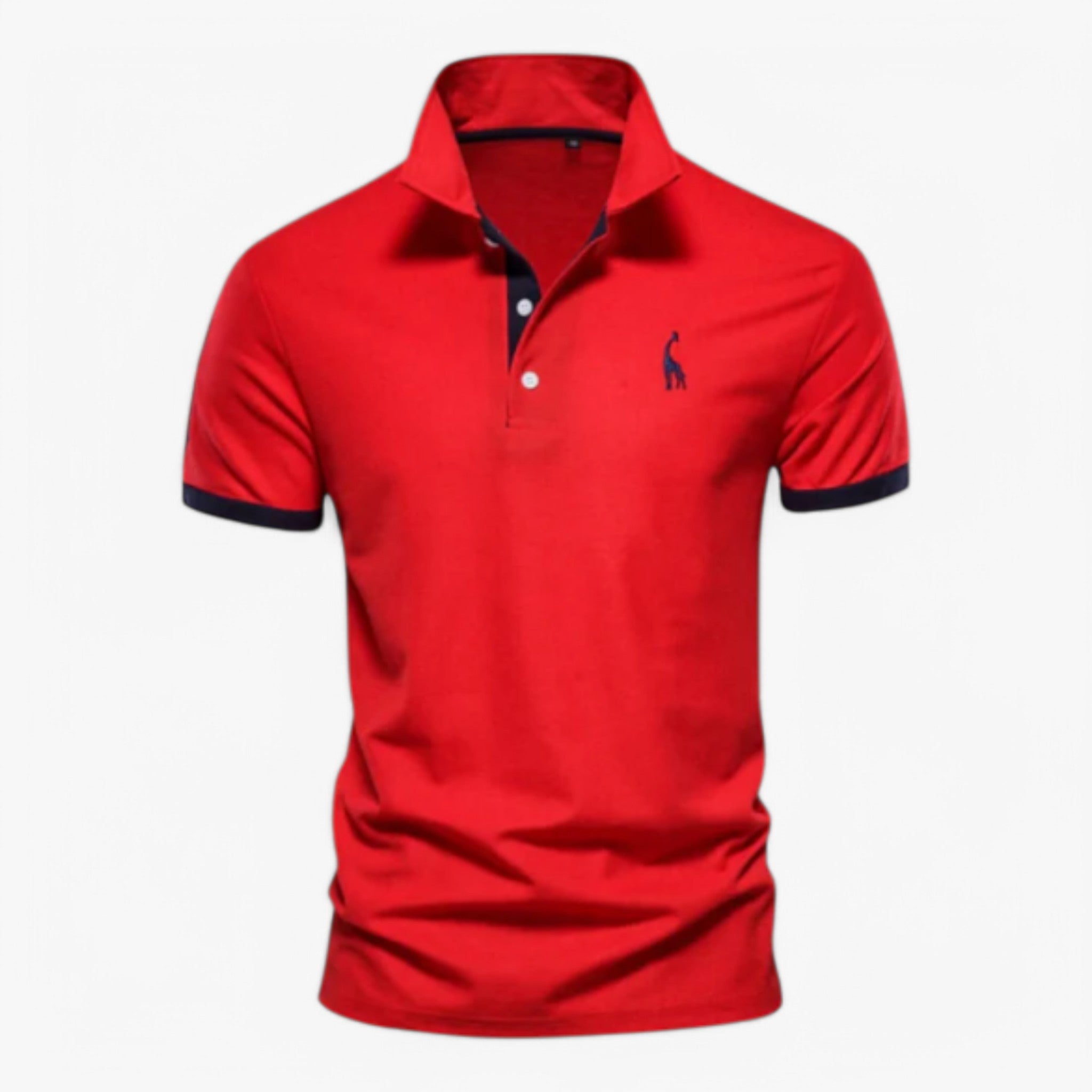 Tim | Polo Uomo a Maniche Corte - Rosso - Men men's top polo sale - Concept Palermo