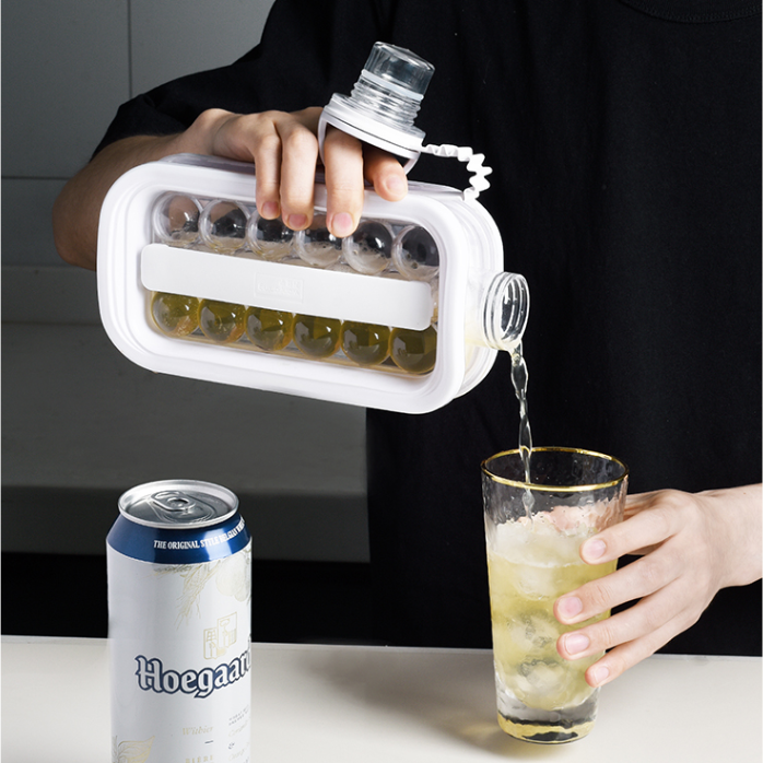IceGrid - Macchina per cubetti di ghiaccio 2-in-1 per bottiglie - - Ice cube Ice maker Ice maker bottle Kitchen Kitchenware - Concept Palermo