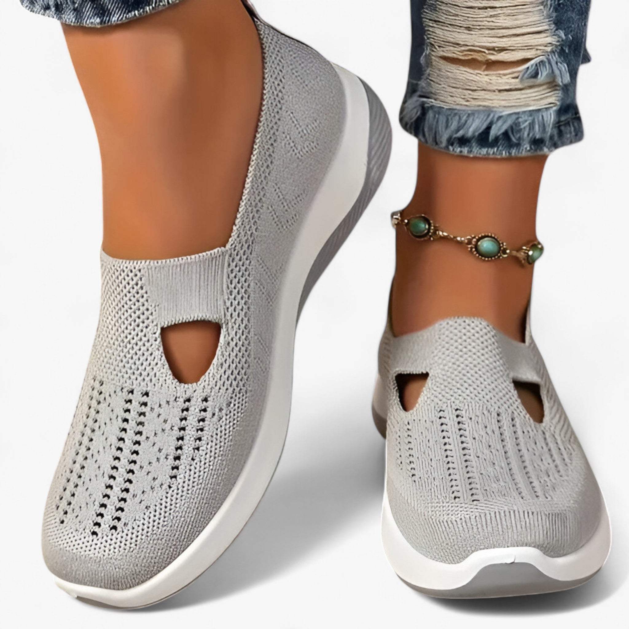 Clare | Scarpe morbide – Leggere e ammortizzate - Grigio - - Concept Palermo