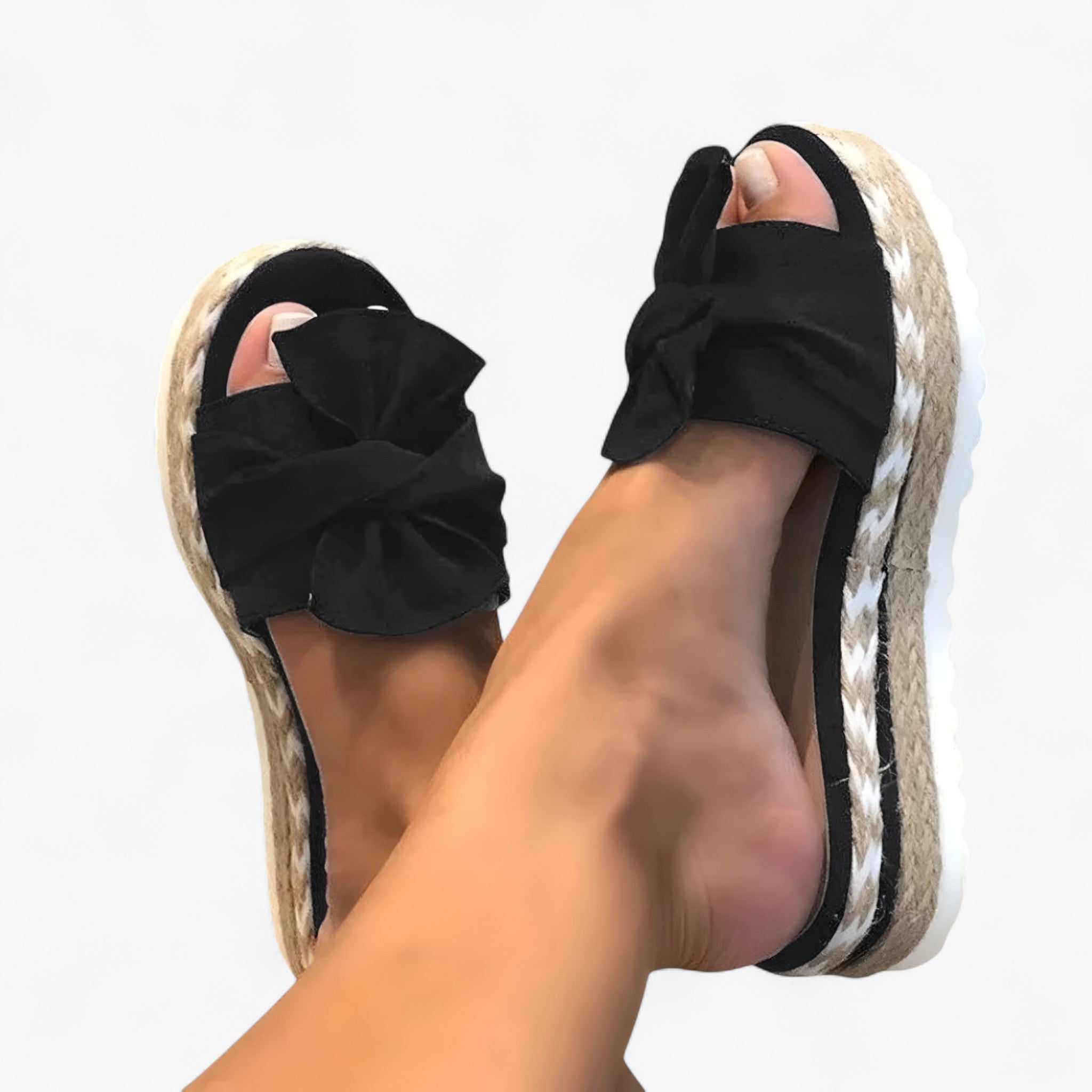 Jane | Sandali con fiocco - Eleganti e comodi