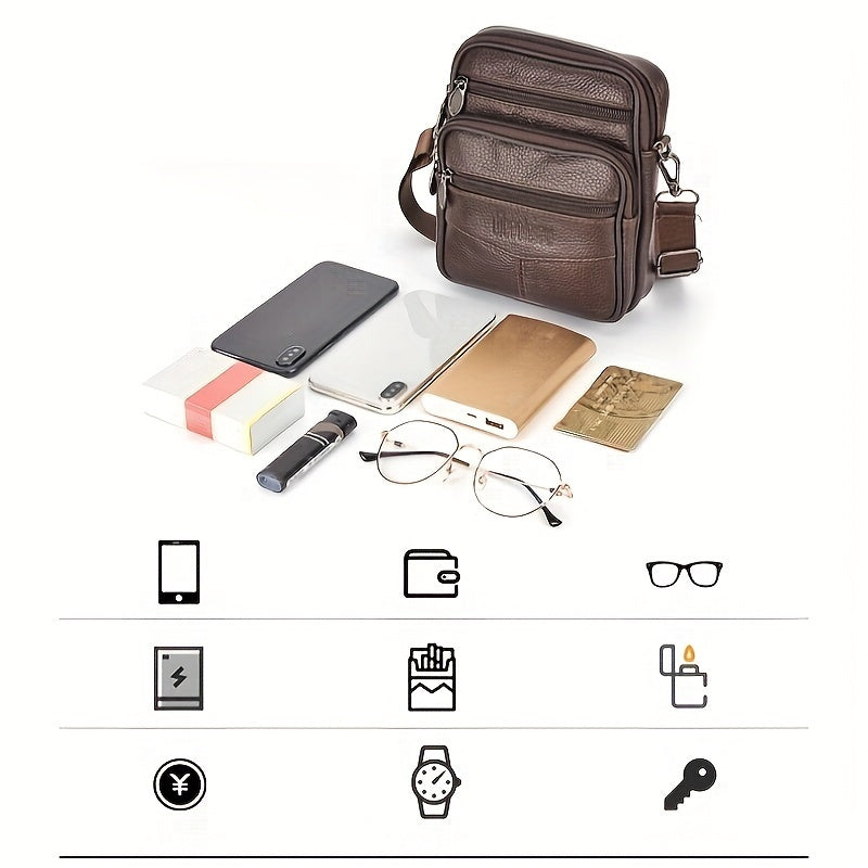 Borsa a tracolla in pelle nuova per uomo - - bags for men Crossbody Bags Shoulder & Crossbody Bags - Concept Palermo