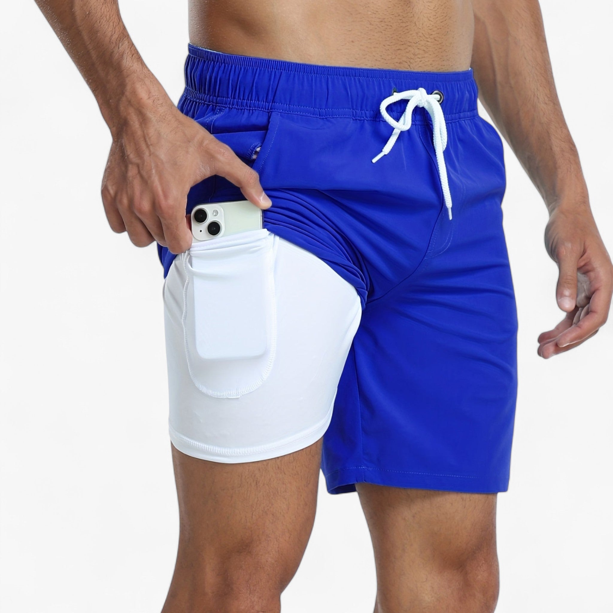 Michael | Costume da Bagno Speedy – Asciugatura Rapida e Comfort - Colore Blu - Abbigliamento estivo Casual Swim Shorts Costume da bagno Men's Swimwear Spiaggia Summer Essentials Swimwear - Concept Palermo