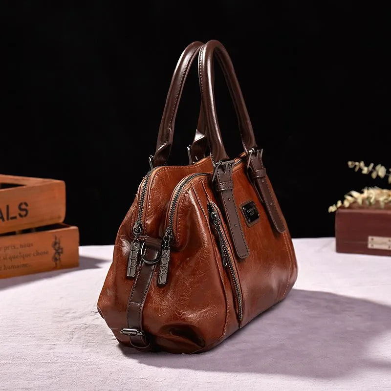 Borsa in pelle - Marja - - Best verkocht-tag Dames Leren Tassen Dames new_for_google - Concept Palermo