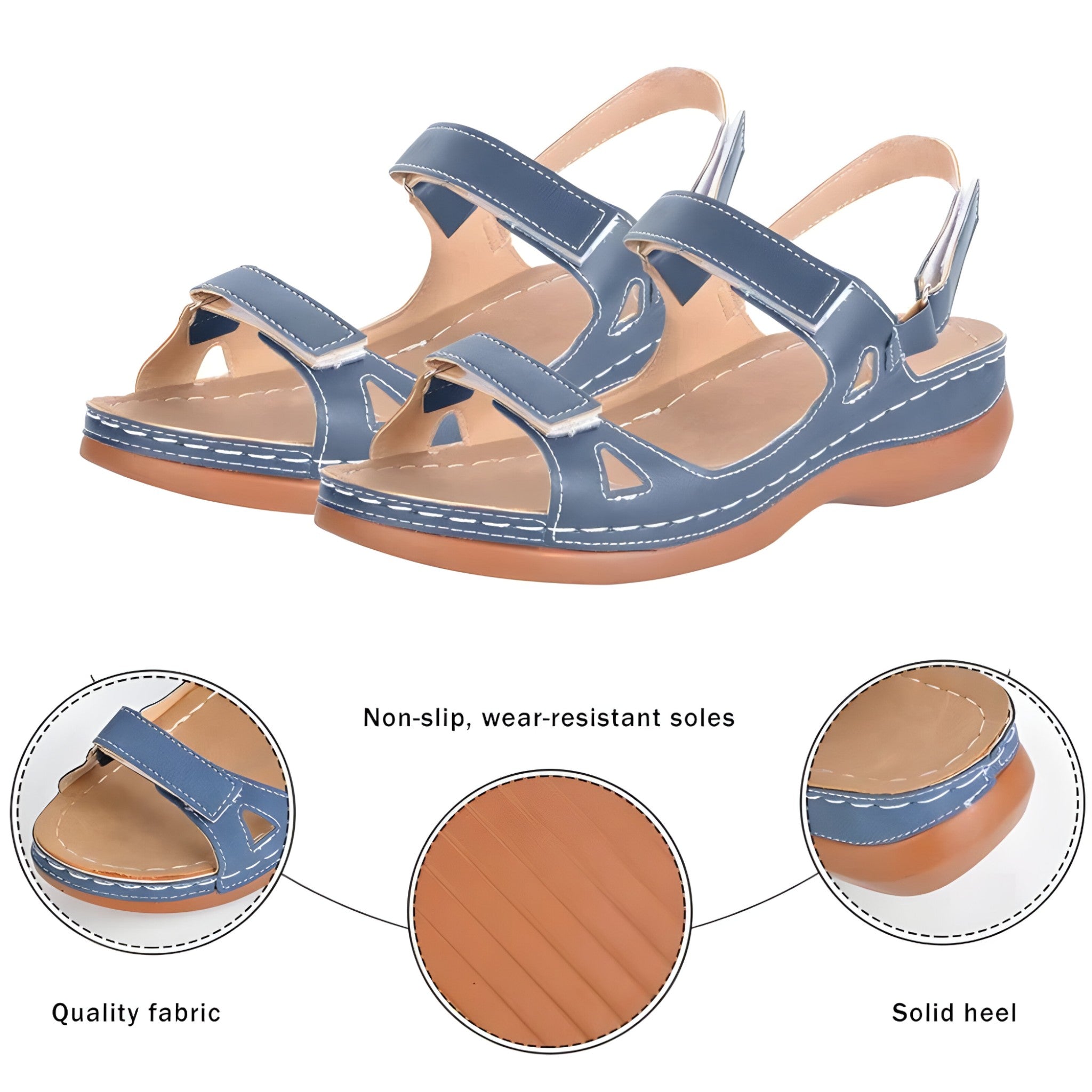 Premium™ | Sandali ortopedici - - Footwear women - Concept Palermo