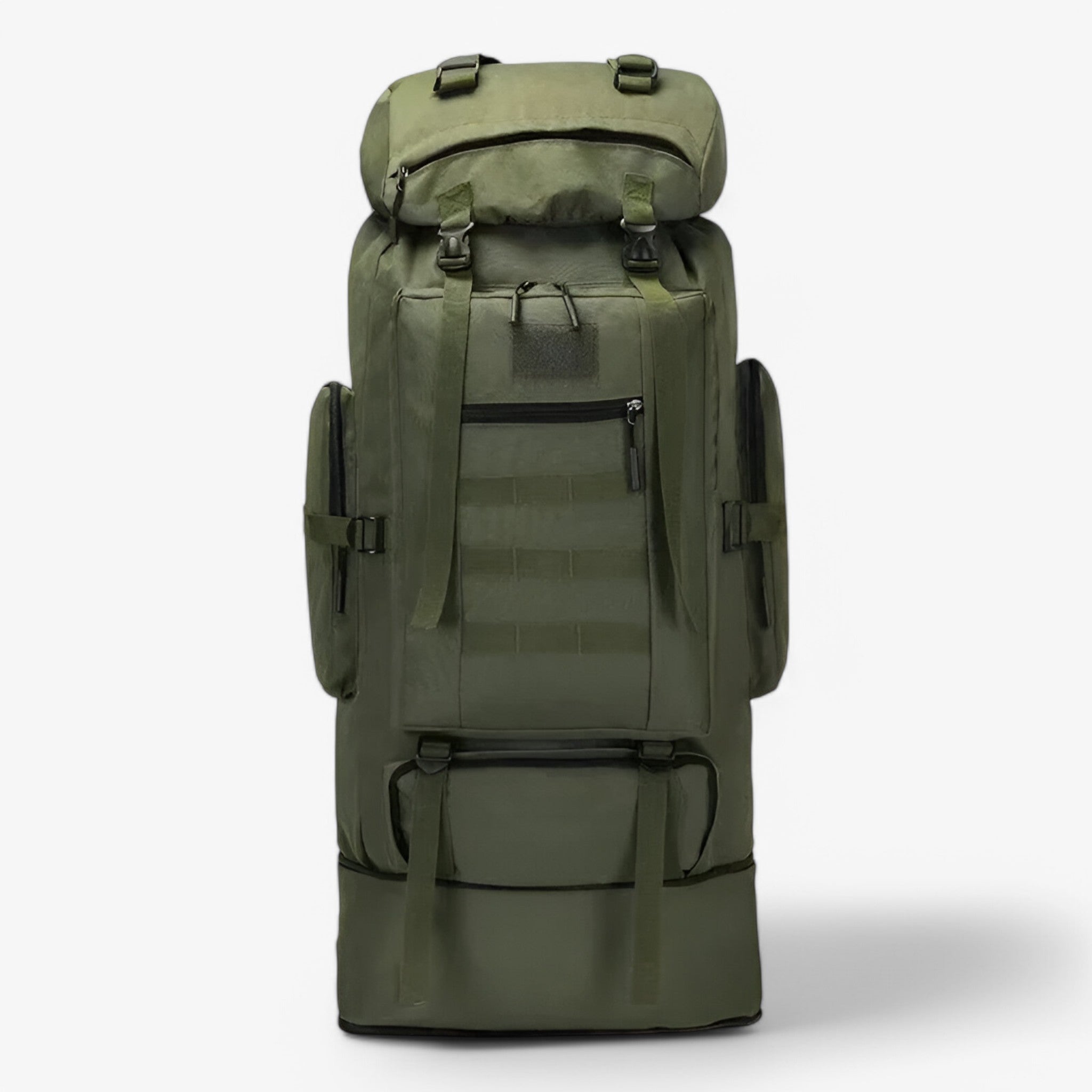 Grande Zaino Tattico 80L/100L – Resistente all'acqua e durevole - Verde - Backpacks hiking backpacks - Concept Palermo