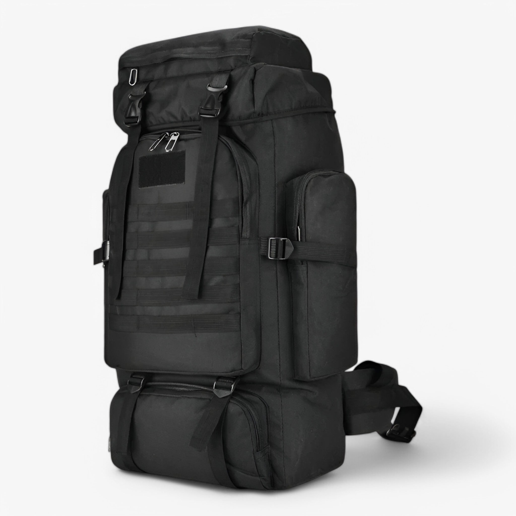 Grande Zaino Tattico 80L/100L – Resistente all'acqua e durevole - Nero - Backpacks hiking backpacks - Concept Palermo