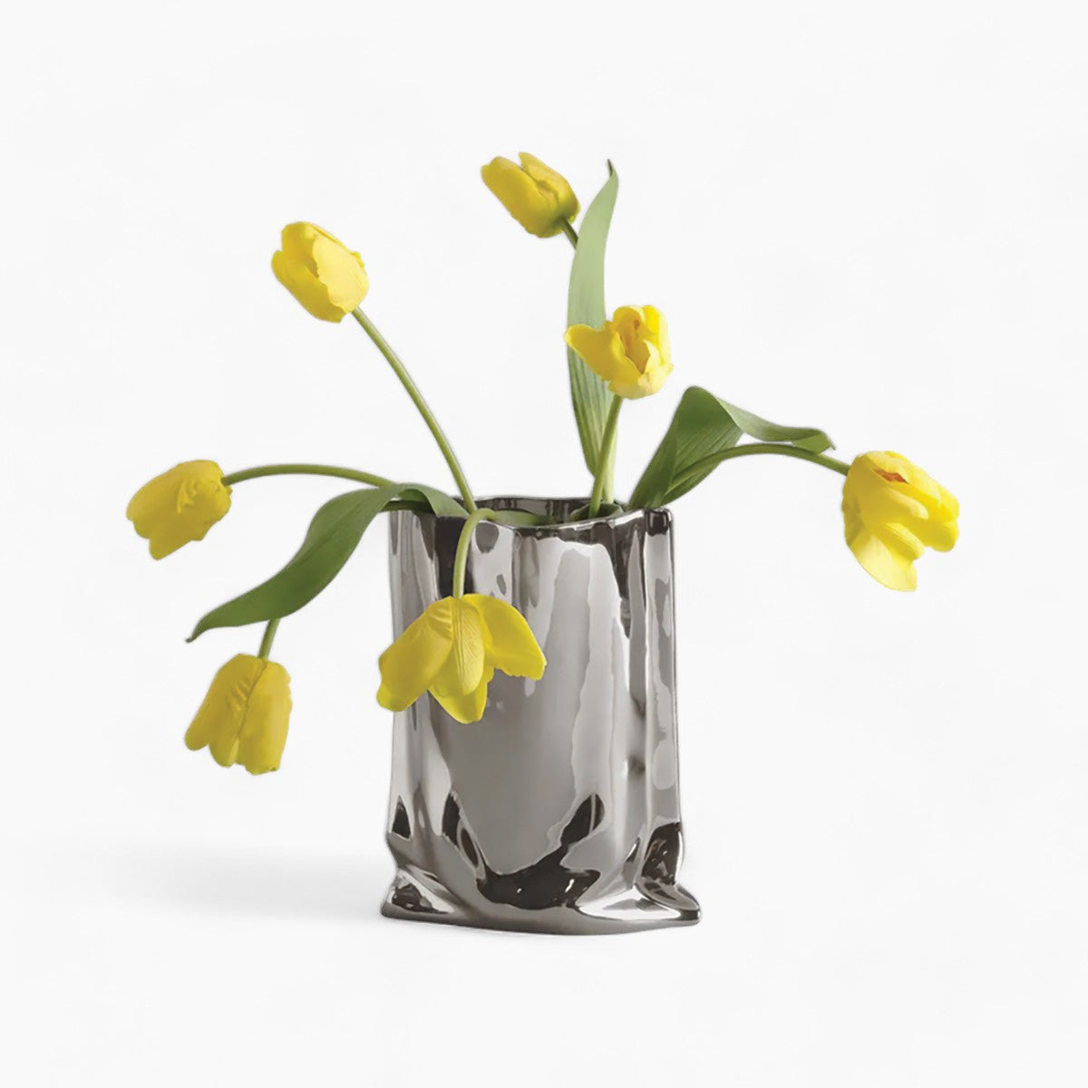 Bouquet di fiori orlato | Decorazione contemporanea, perfetta per ogni ambiente - - Bathroom Ceramics Decor Kitchen Vases - Concept Palermo