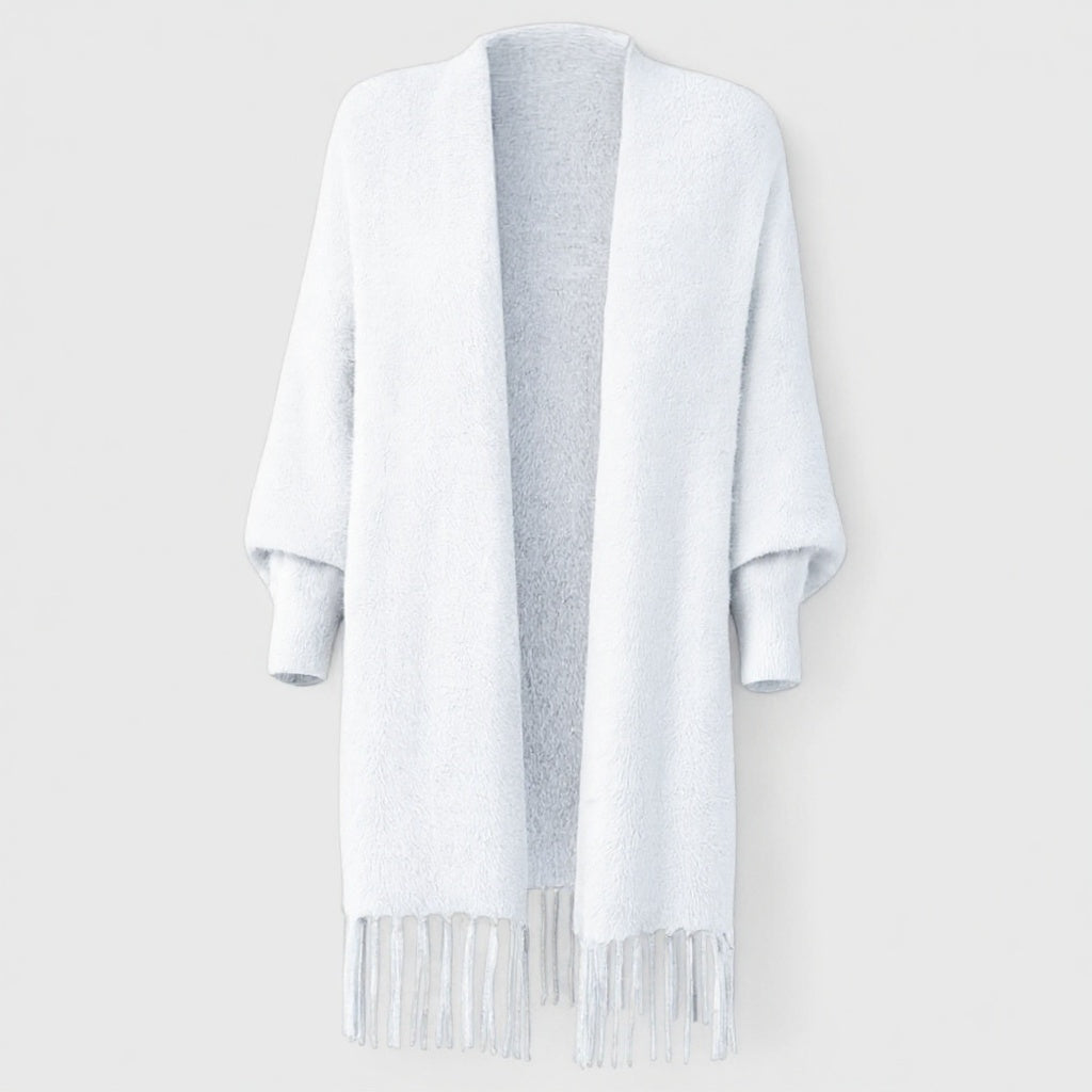 Abia | Giacca Donna Stile Unico - Bianco - abbigliamento femminile fashion donna giacca comfort giacca con zip giacca donna giacca elegante giacca pratico giacca stagione giacca versatile jacket minimalista - Concept Palermo