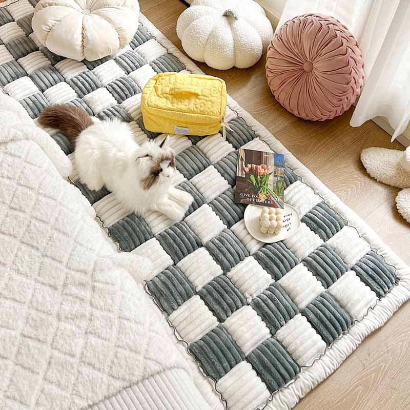Coperta Chenille™ - Grigio bianco - carpet huis&tuin - Concept Palermo