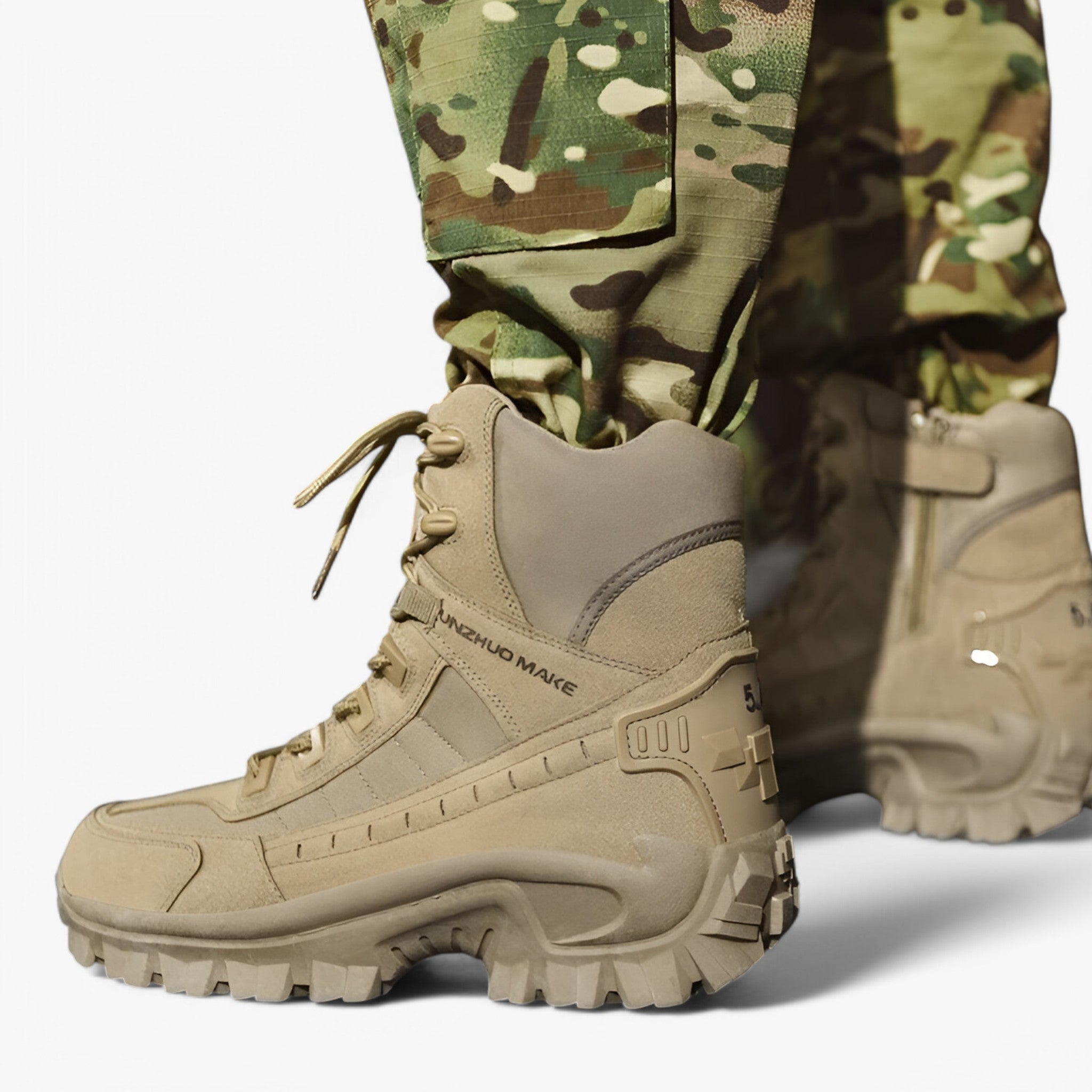 Scarpe da passeggio tattiche da uomo – Ammortizzate, antiscivolo e traspiranti - - ademende schoenen antislip wandelschoenen buiten trekking schoenen duurzame outdoor schoenen kampeer schoenen lichte wandelschoenen schokabsorberende schoenen tactische wandelschoenen versterkte enkelsteun winter wandelschoenen - Concept Palermo