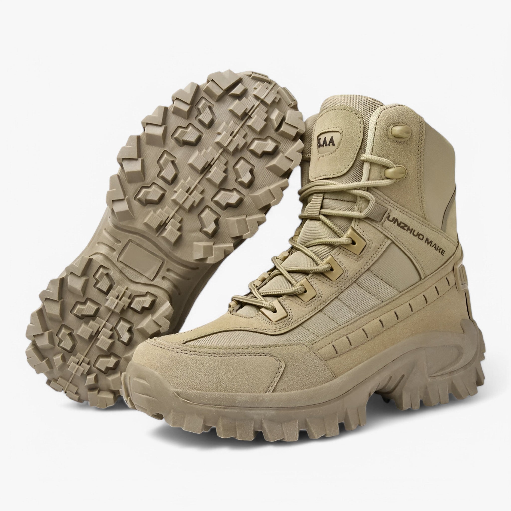 Scarpe Tattiche da Uomo – Antiscivolo, Assorbenti di Urto e Traspiranti - Beige - BOOTS Boots & Shoes boots for men - Concept Palermo