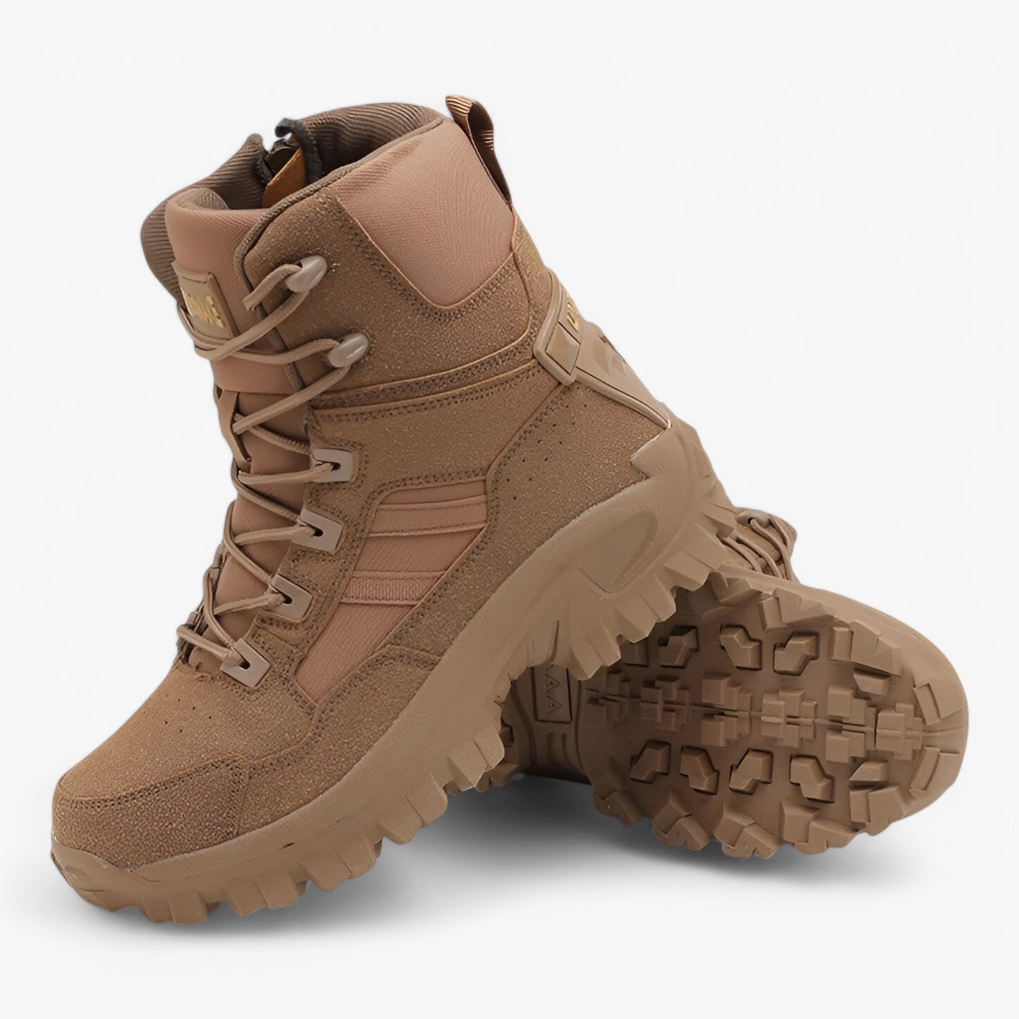 Scarpe Tattiche da Uomo – Antiscivolo, Assorbenti di Urto e Traspiranti - Marrone scuro - BOOTS Boots & Shoes boots for men - Concept Palermo