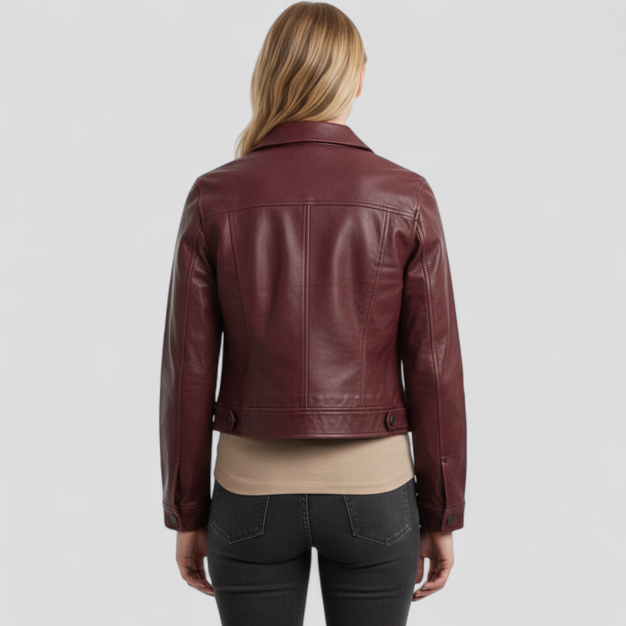 Elma | Giacca in pelle sottile da donna - - Jackets & Coats Women jackets - Concept Palermo