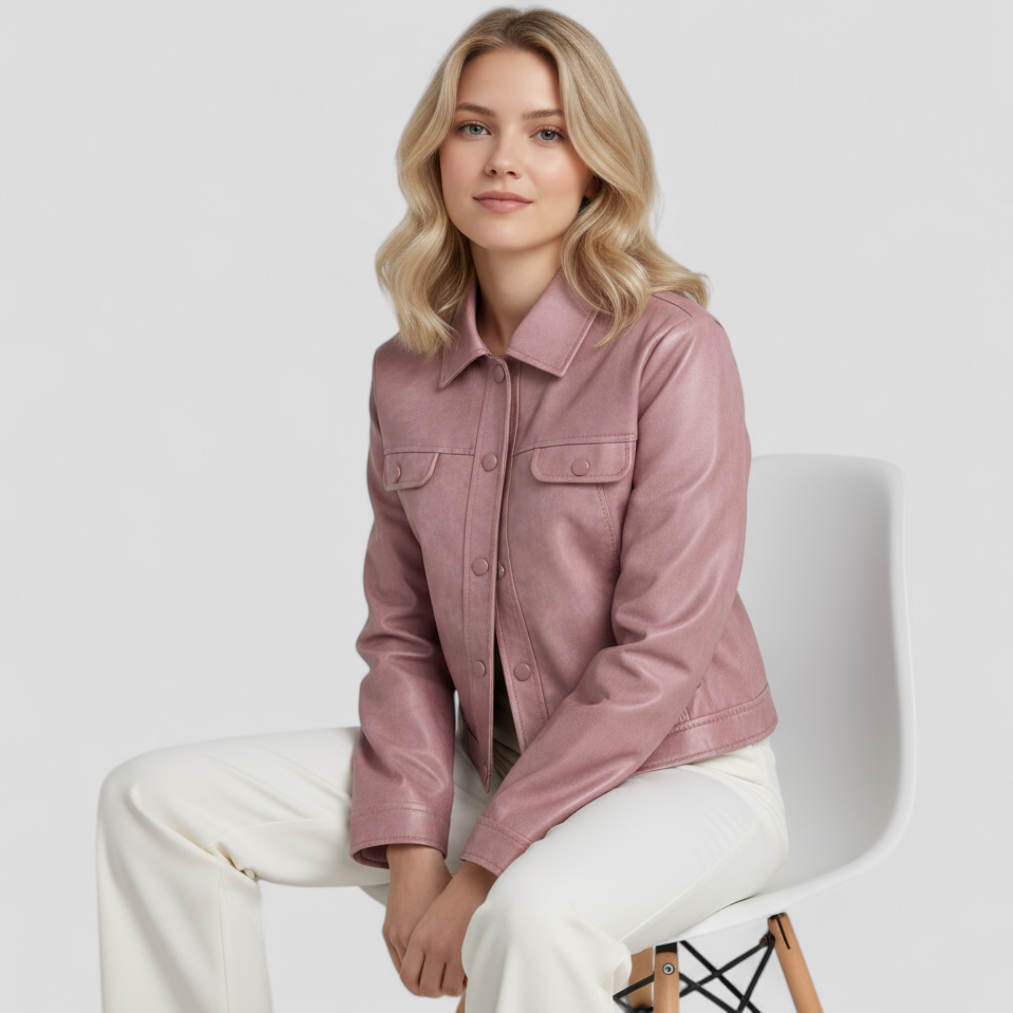 Elma | Giacca in pelle sottile da donna - - Jackets & Coats Women jackets - Concept Palermo