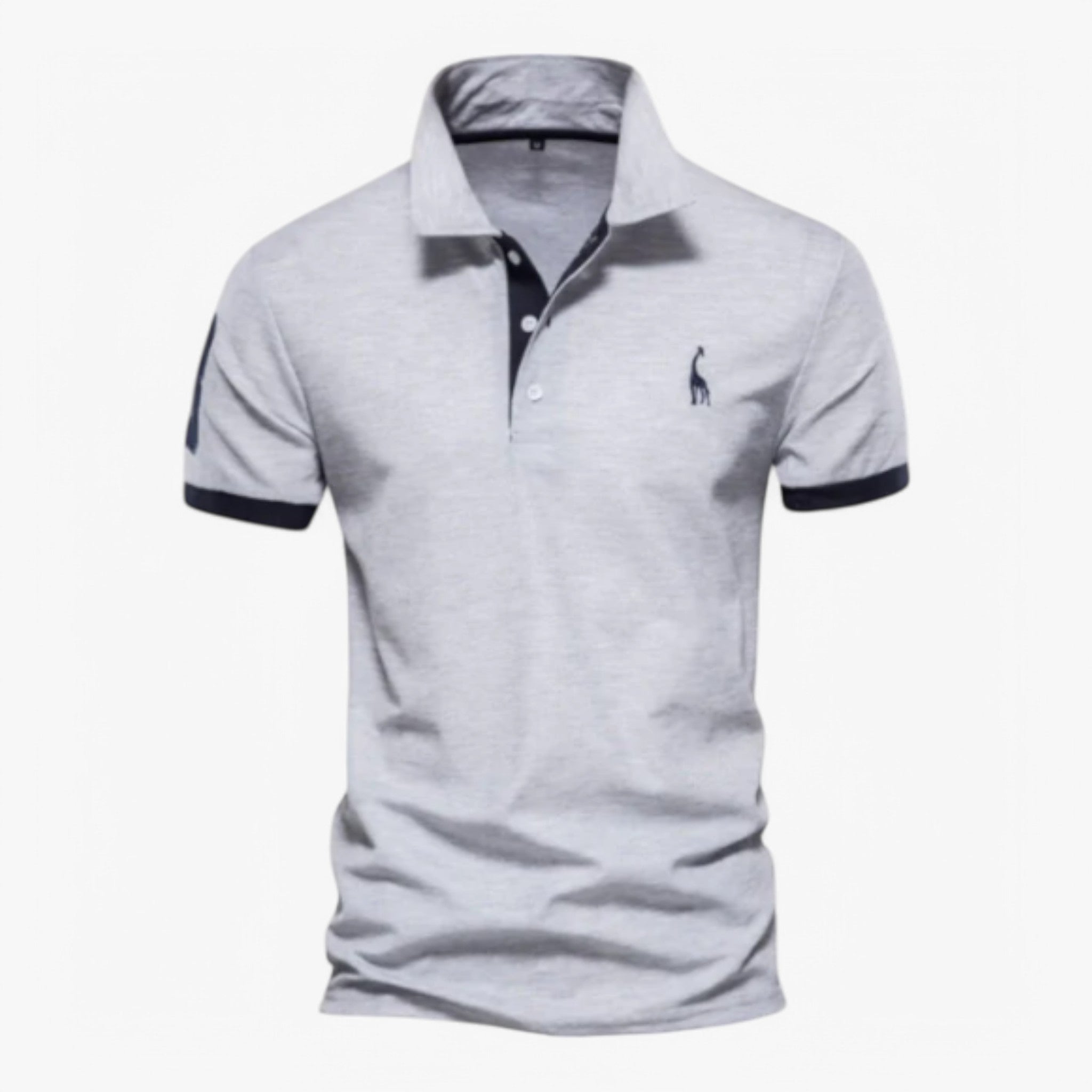 Tim | Polo Uomo a Maniche Corte - Grigio - Men men's top polo sale - Concept Palermo