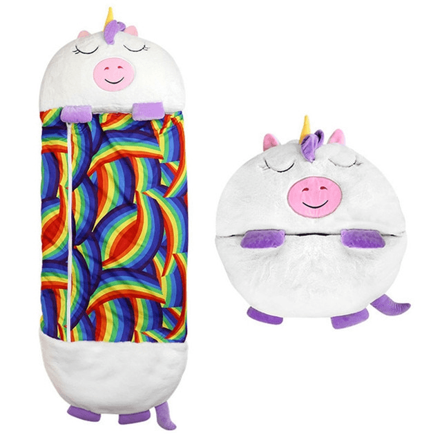 Happy Sleepybag™ - Porta questo sacco a pelo con te ovunque tu vada - Unicorno bianco - B102 Old (Google) old_google - Concept Palermo