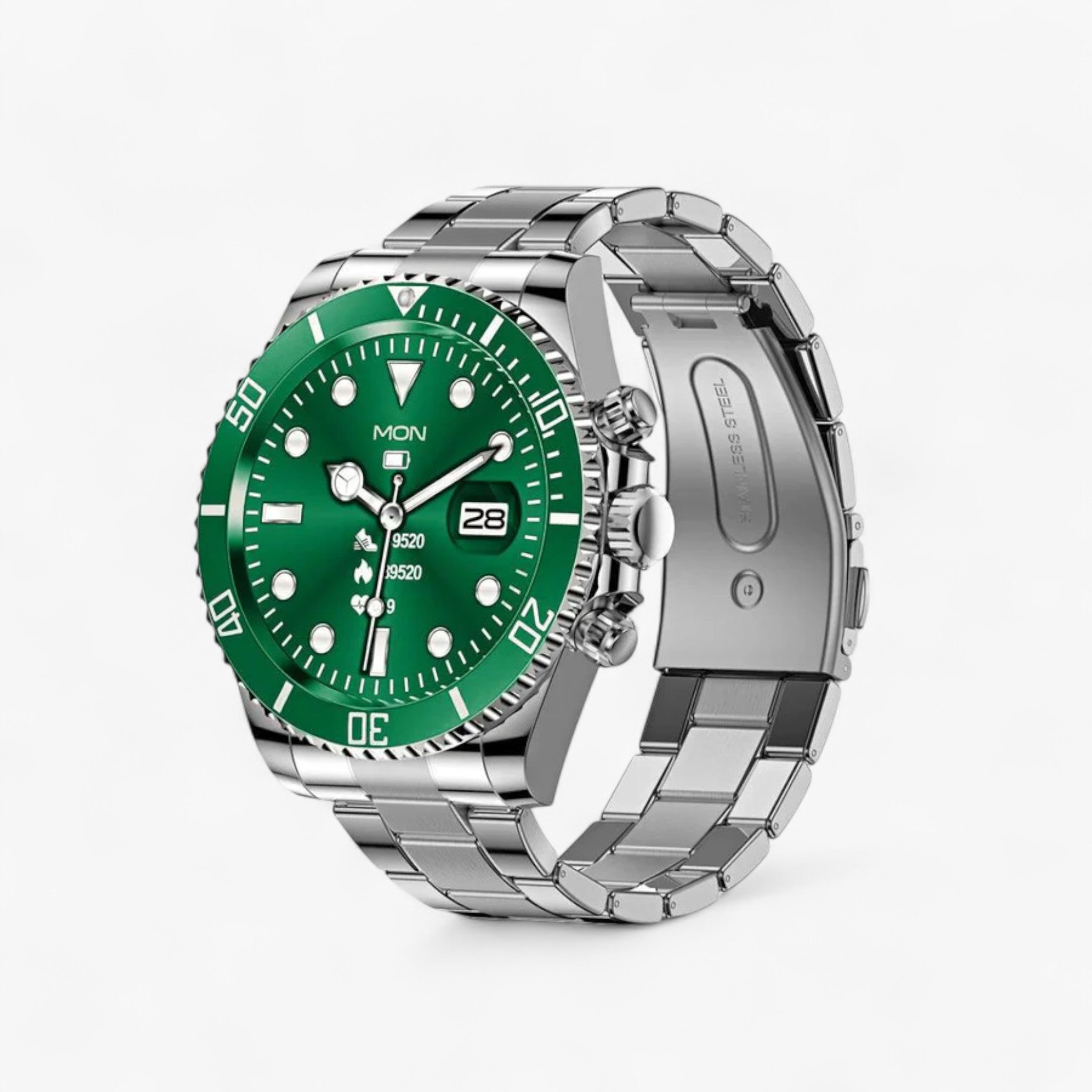 Hulk™ Smartwatch - Elegante con Monitoraggio del Frequenza Cardiaca - Verde - Smart Watches watches wistwatches - Concept Palermo