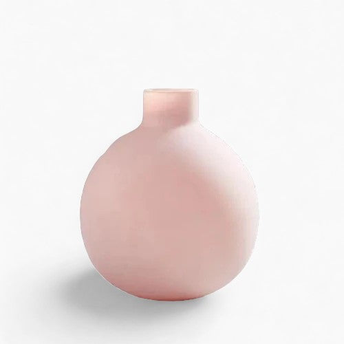 Collezione di Vasi in Ceramica Multi-Colore Elegante | Aggiorna la Tua Casa con un Design Minimalista Elegante - Grande Vaso Rosa - Ceramics Decor Kitchen Vases - Concept Palermo
