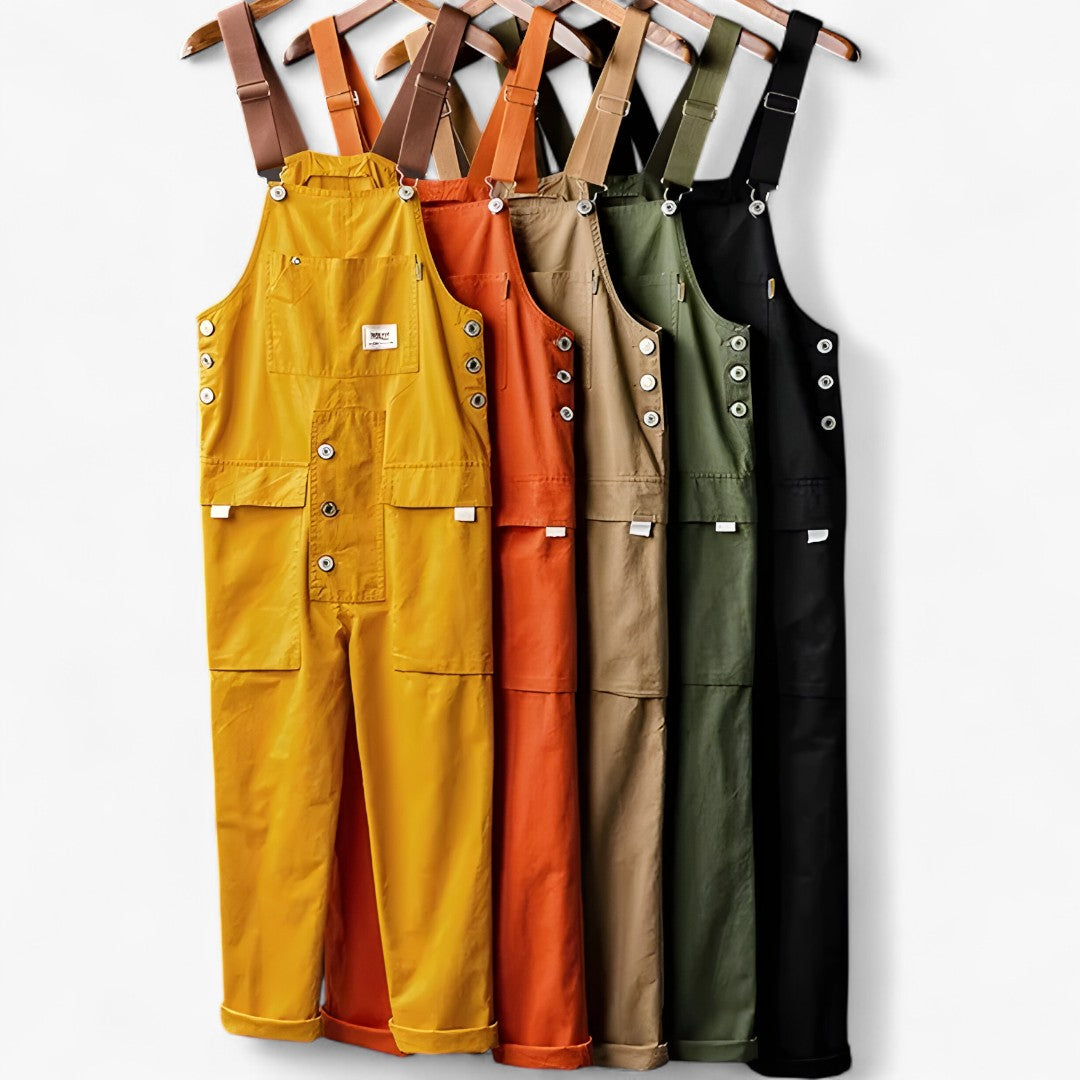 Elias | Salopette cargo utility da uomo - Vestibilità regolabile - - jumpsuit - Concept Palermo