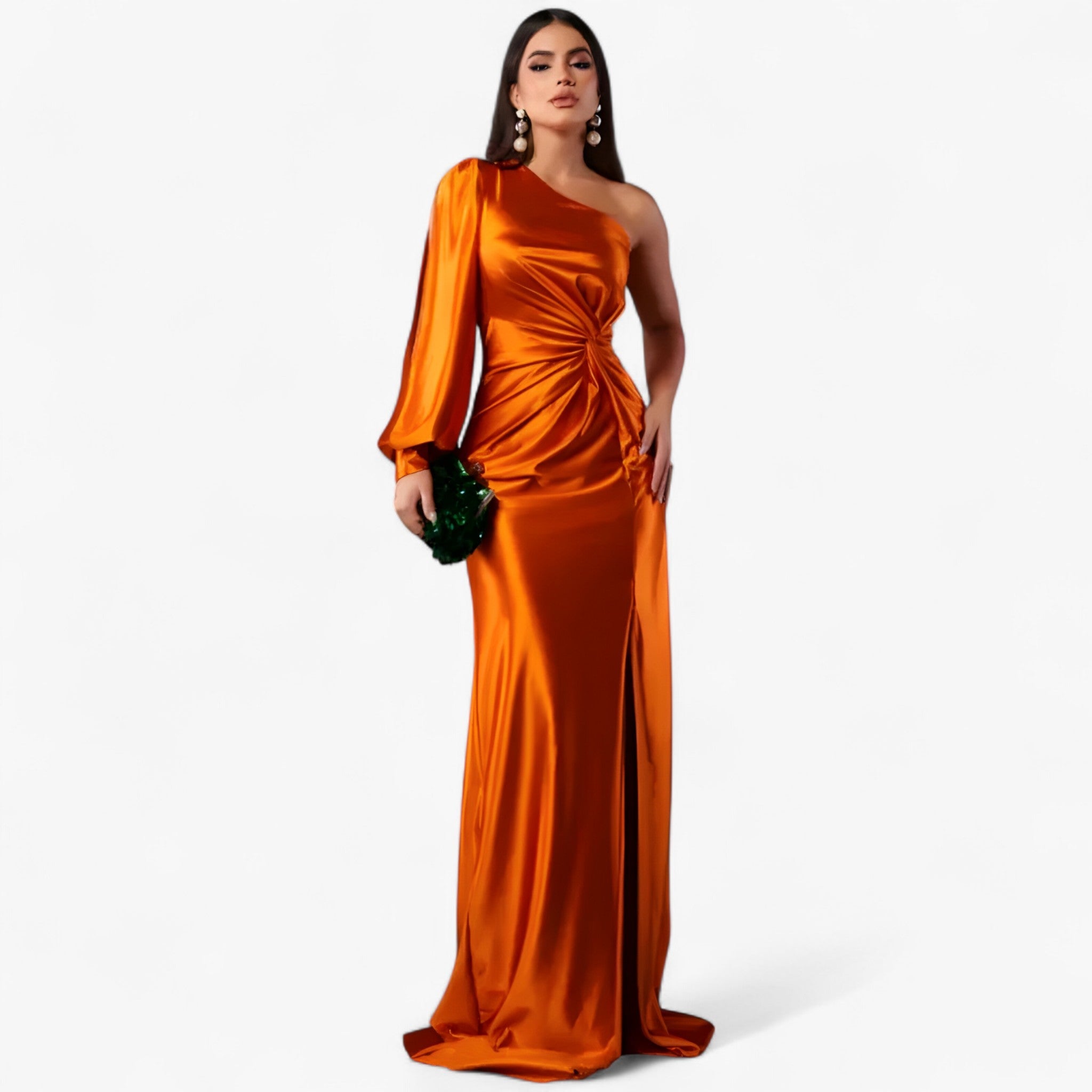 Camilla | Abito in raso per donne