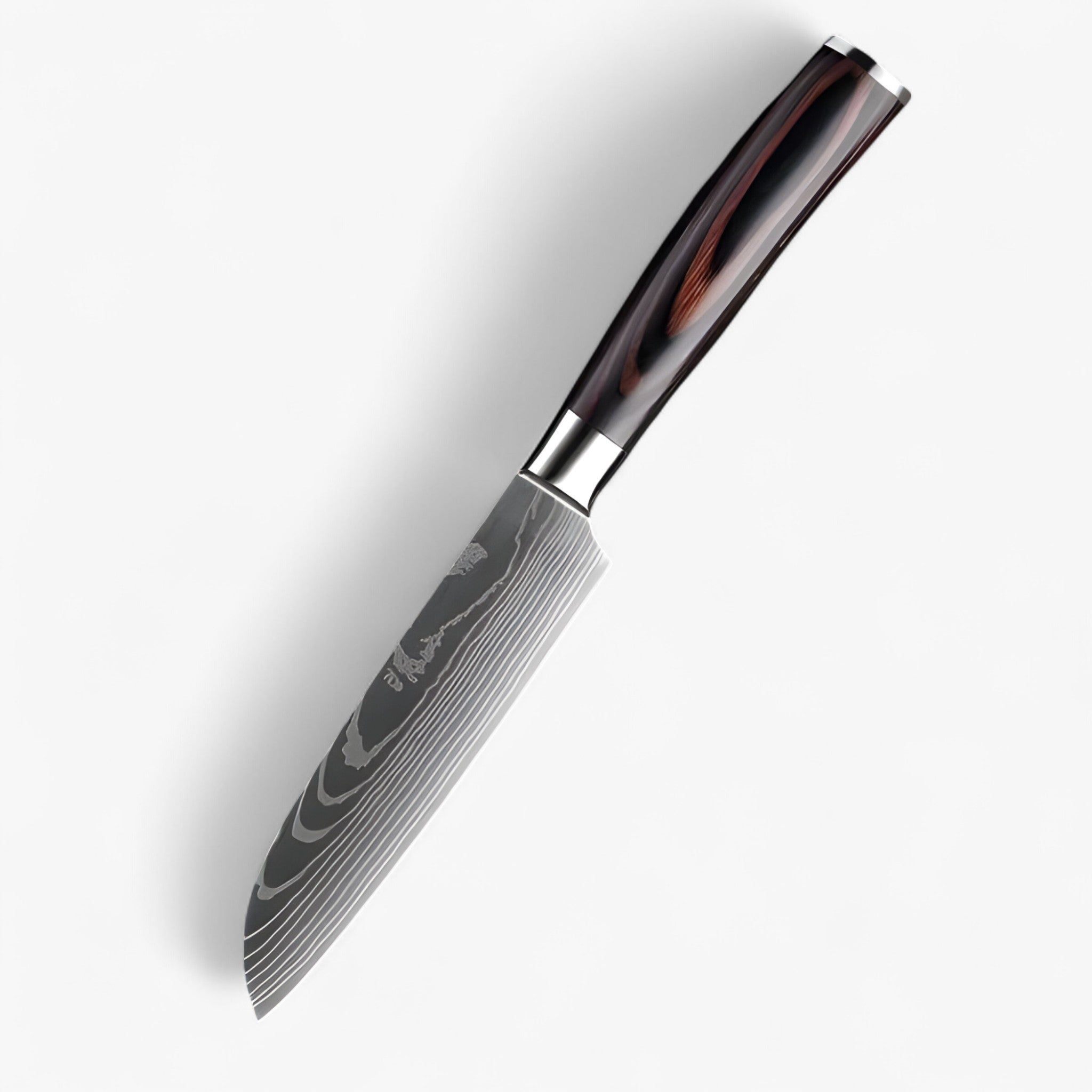 Calla - set di coltelli da cucina giapponesi di alta qualità con motivo damasco - COLTELLO DA HOBBY DA 5" - damascus pattern high-quality knife Japanese knife kitchen knife set Kitchen Knives knife set knives - Concept Palermo