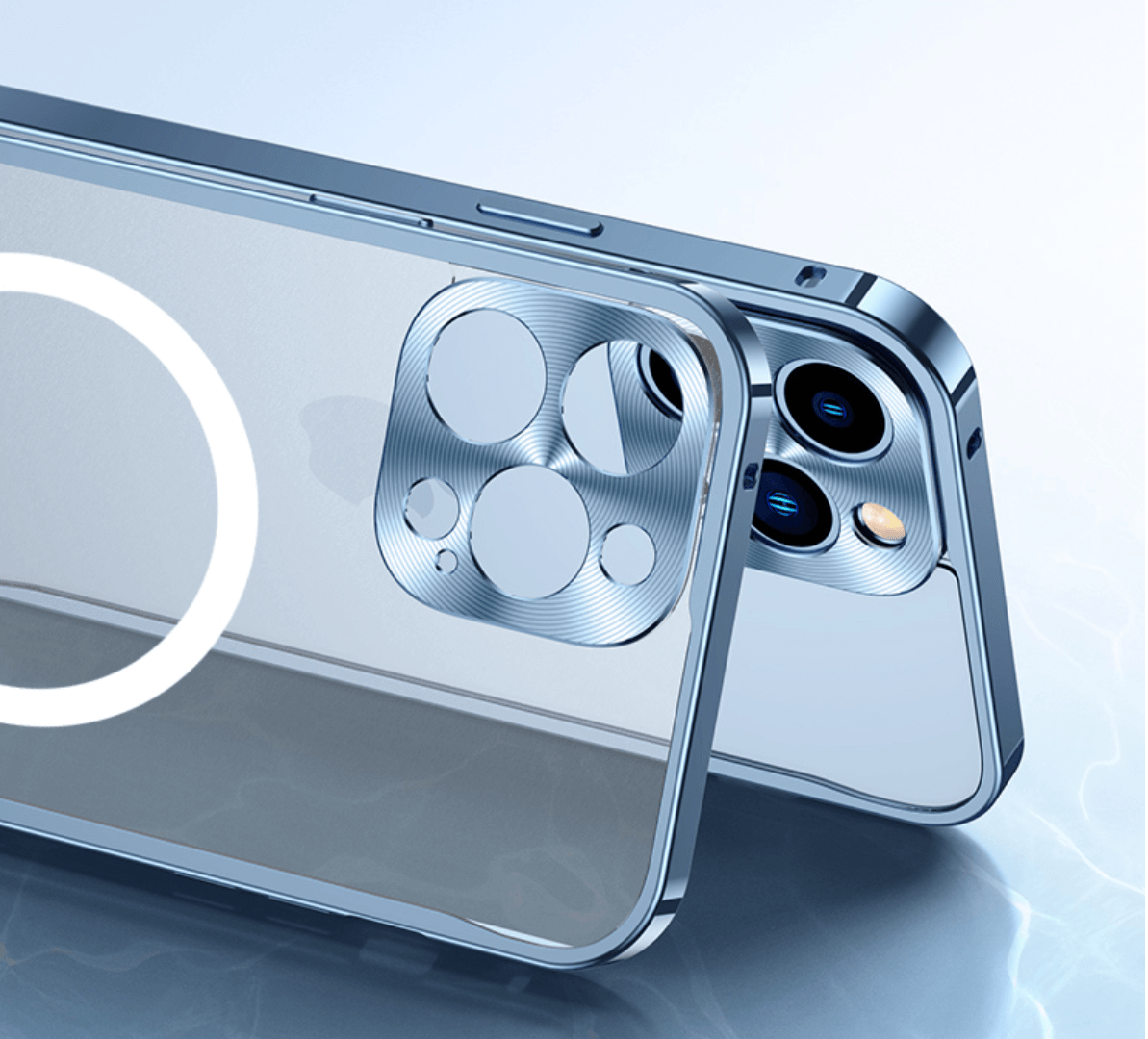 iSafe™ | Custodia in alluminio MagSafe - - iPhone case Luxe iPhone Case - Concept Palermo