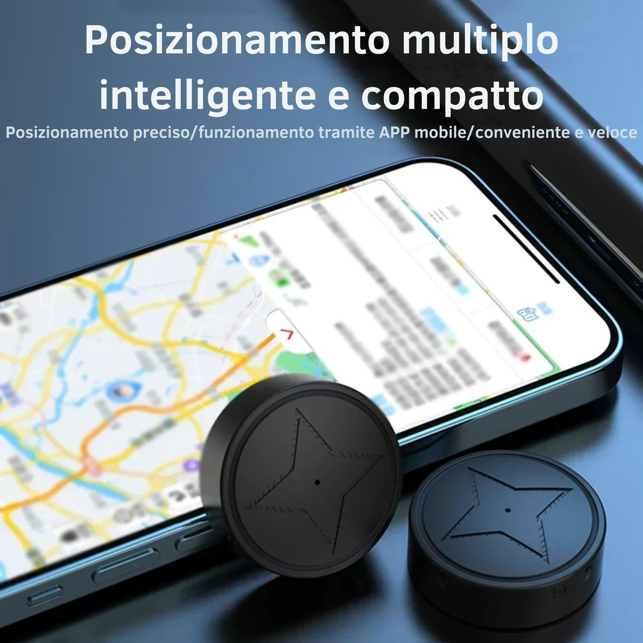 EasyTrack - Piccolo tracker GPS senza fili con montaggio magnetico - - new - Concept Palermo