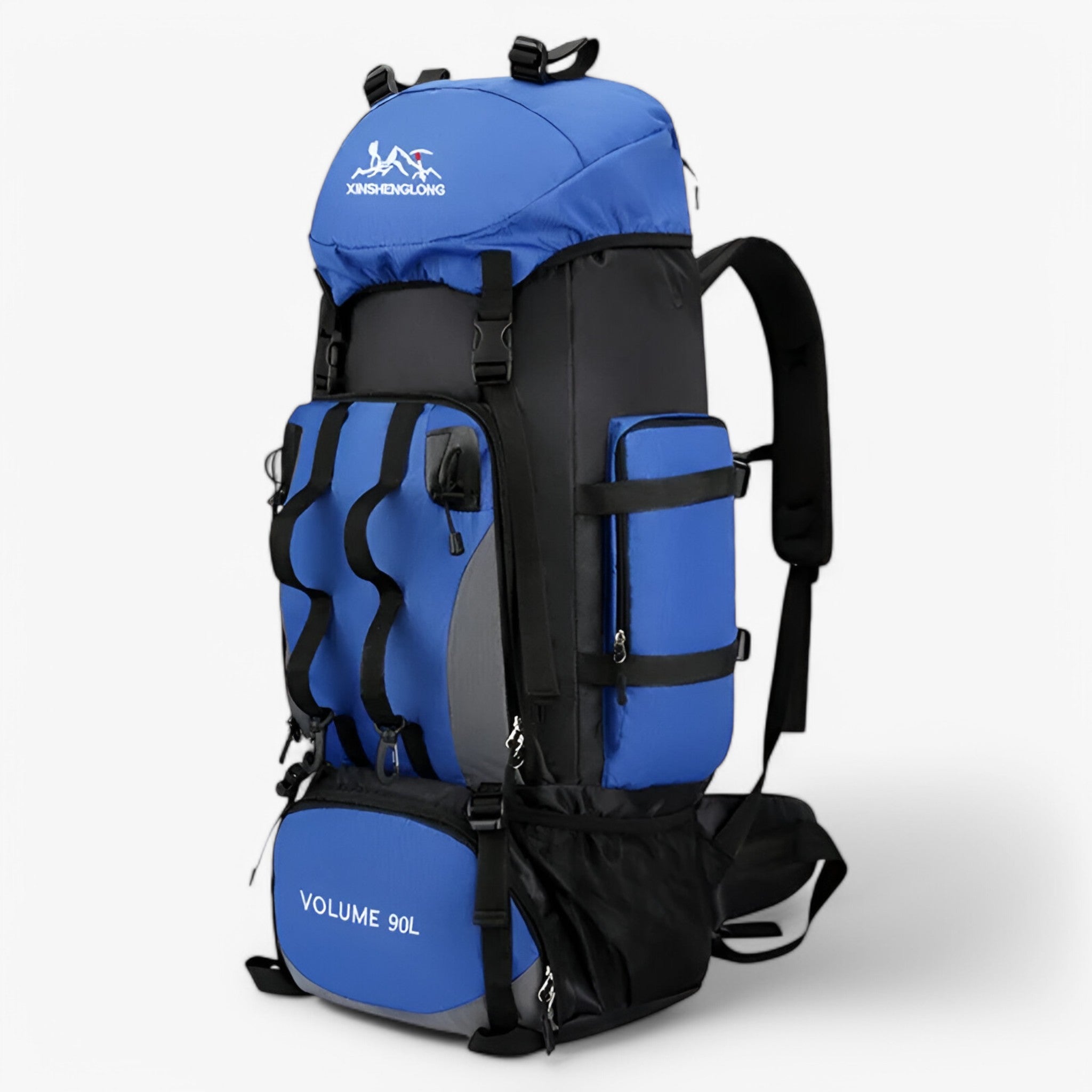 Zaino Impermeabile per Escursioni e Campeggio - Blu - Backpacks hiking backpacks - Concept Palermo