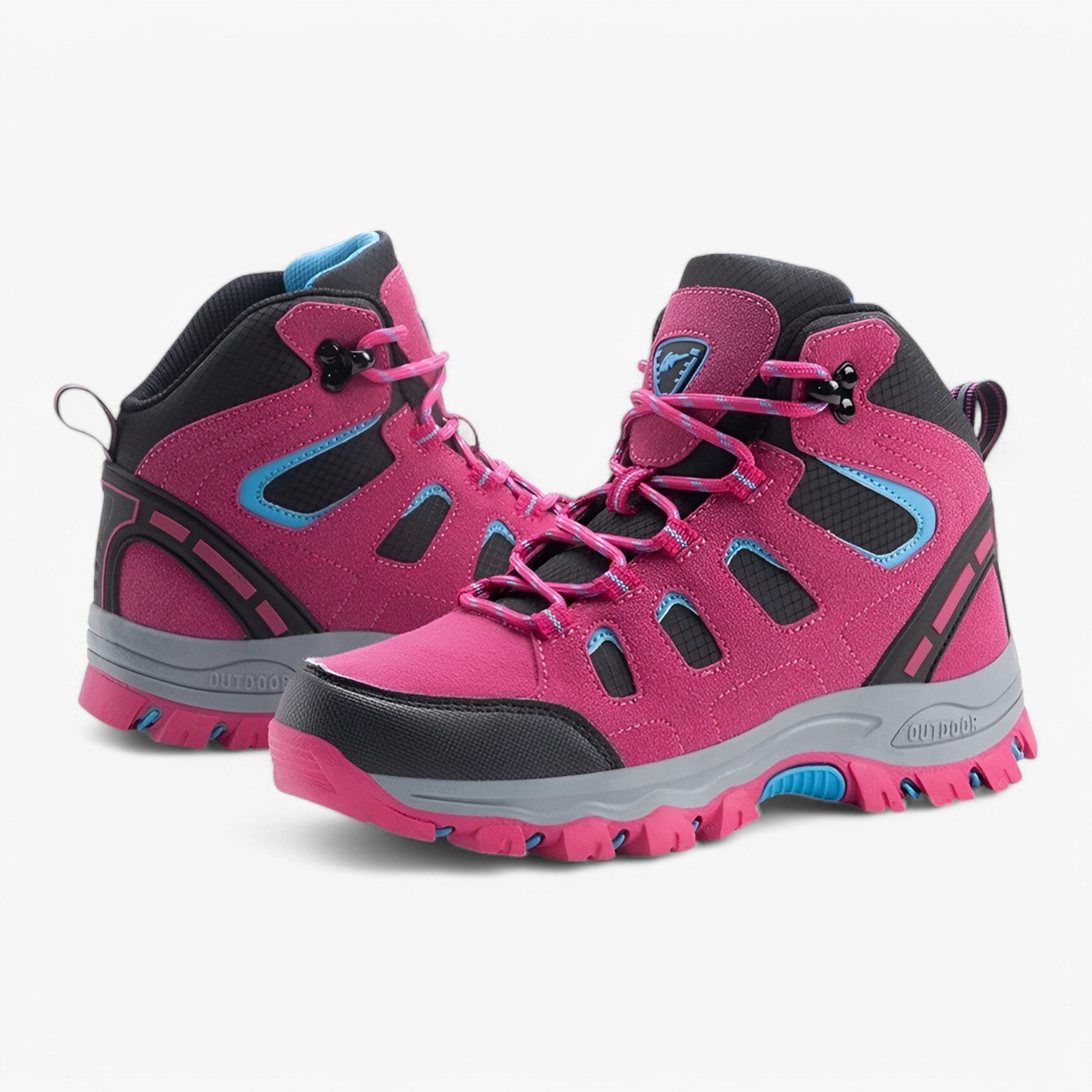 Scarpe da trekking con suola esterna antiscivolo - Rosso Zose - hiking boots hiking shoes - Concept Palermo