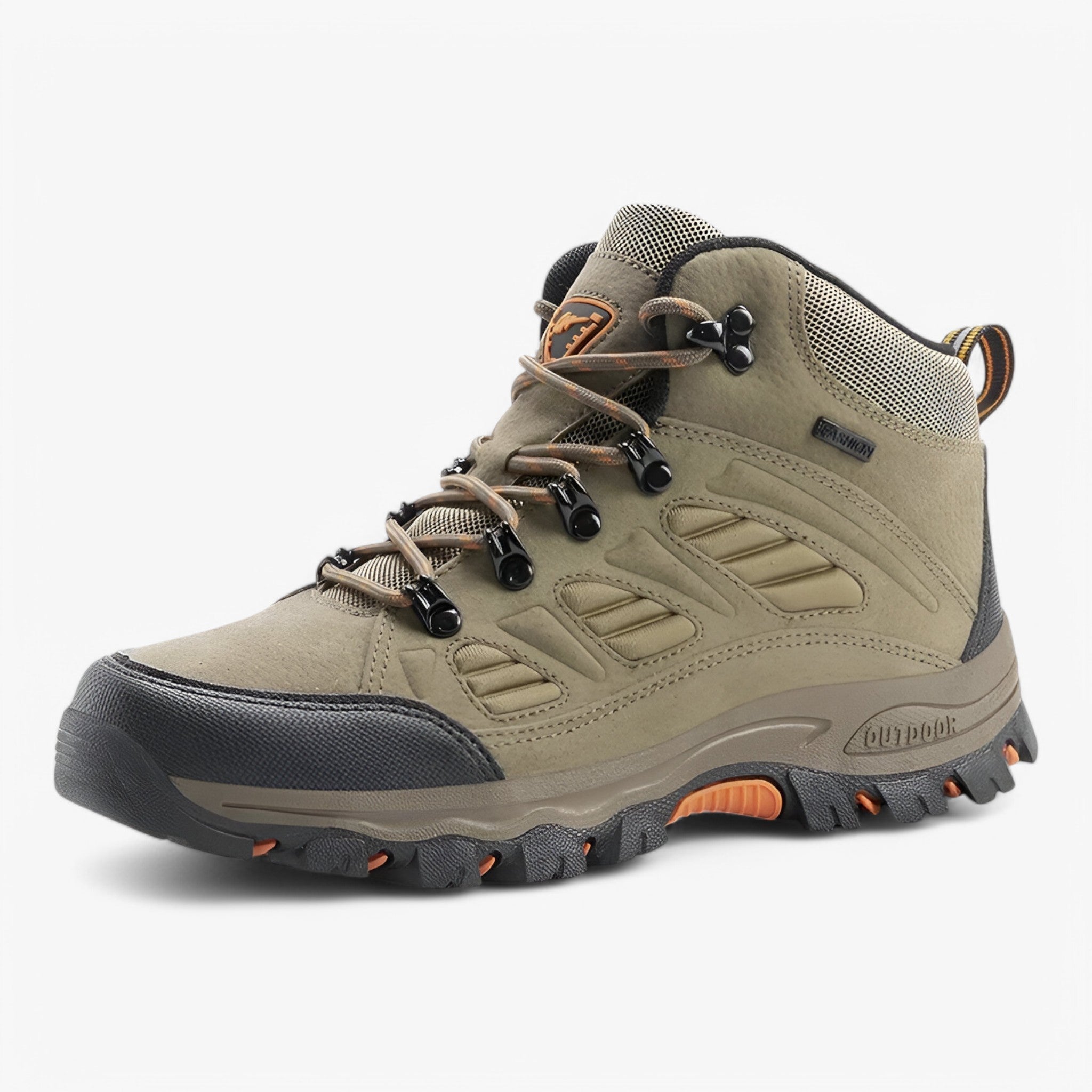 Scarpe da trekking con suola esterna antiscivolo - Cachi 39 - hiking boots hiking shoes - Concept Palermo