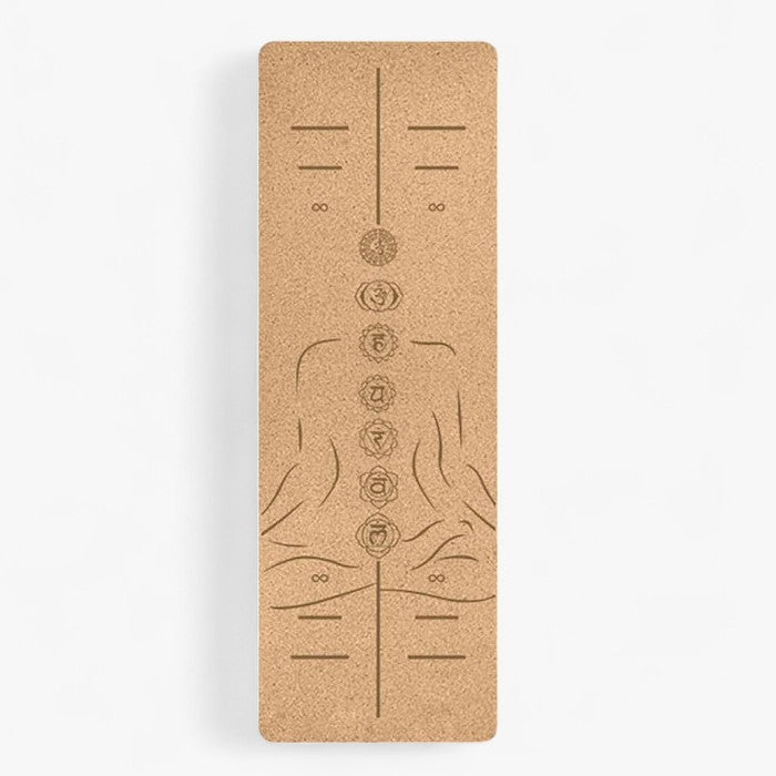 Sofia | Tappetino da yoga in sughero naturale - - yoga mat - Concept Palermo