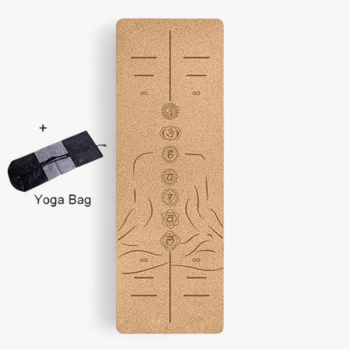 Sofia | Tappetino da yoga in sughero naturale - - yoga mat - Concept Palermo