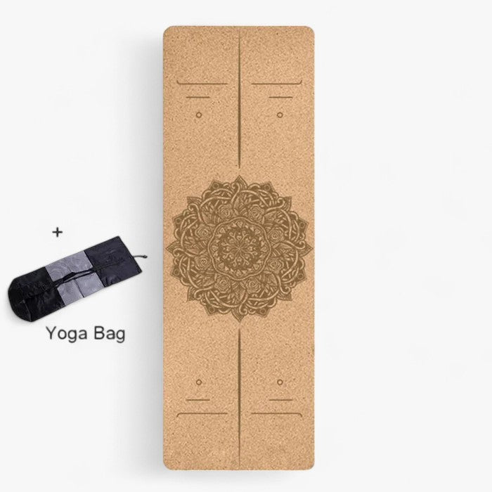 Sofia | Tappetino da yoga in sughero naturale - - yoga mat - Concept Palermo